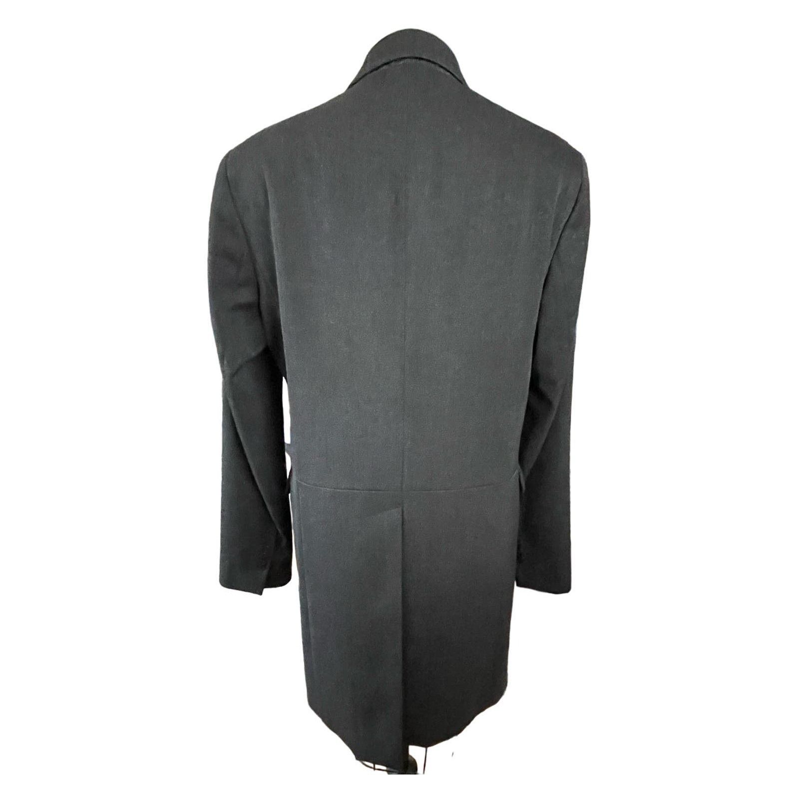Dsquared2 DSquared 100% Wool Gray 3-button Topcoat Size US M / EU 48-50 / 2 - 3 Thumbnail