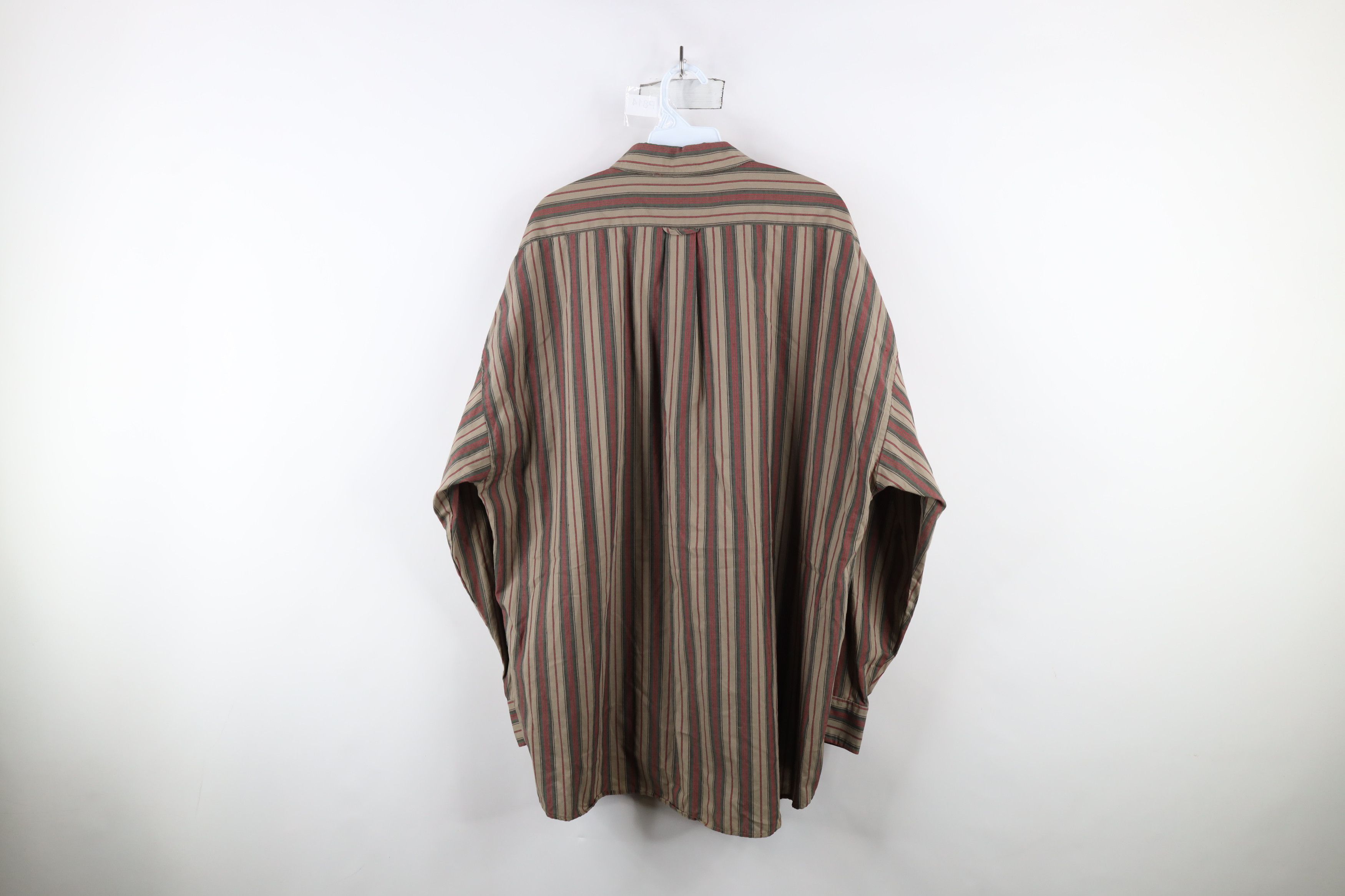 Vintage Vintage 90s Streetwear Block Collared Button Down Shirt Size US XL / EU 56 / 4 - 7 Thumbnail