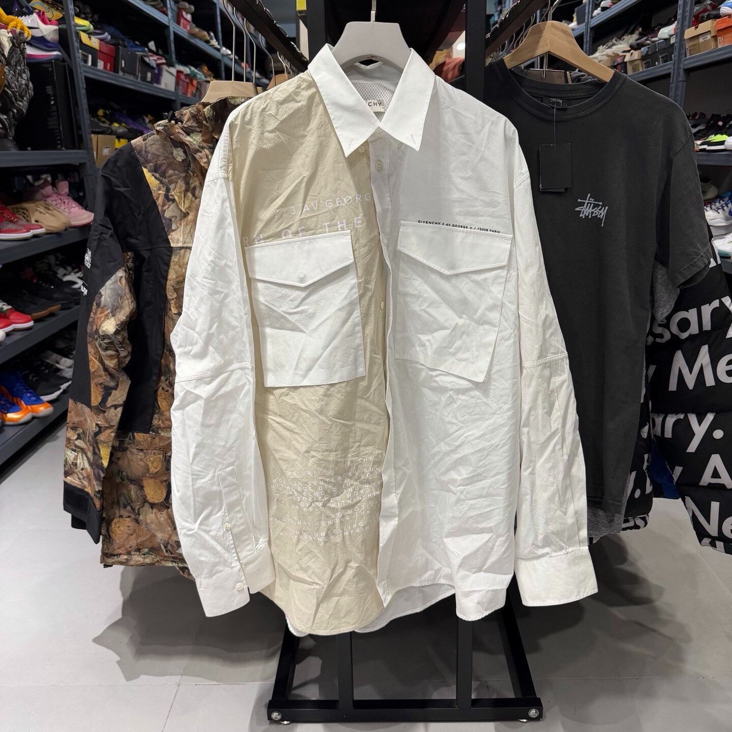 Givenchy Givenchy Mechanical Graffiti Shirt Size US XS / EU 42 / 0 - 1 Thumbnail