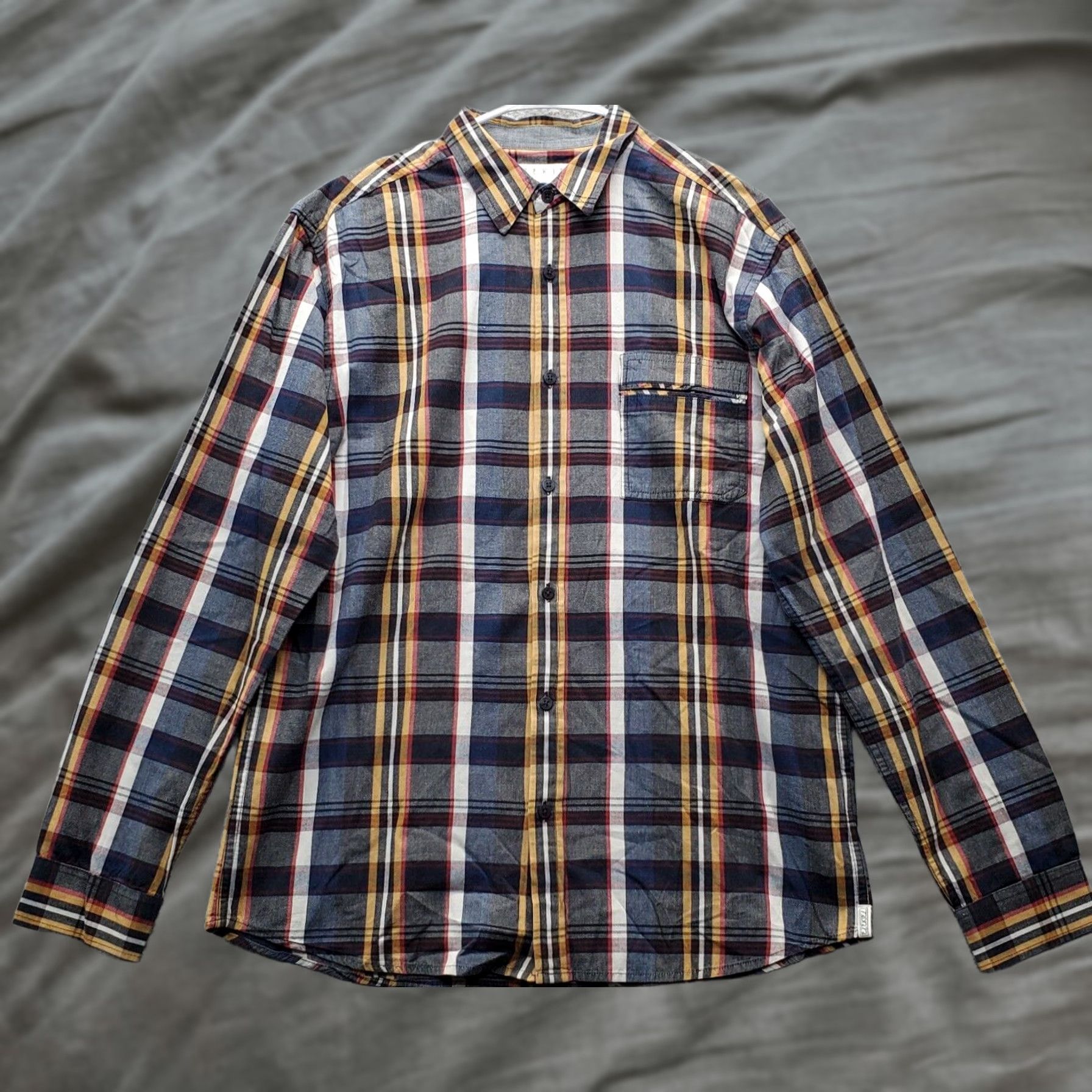 Vintage Ezekiel Mens XL Multi Plaid Cotton Button-Up Shirt Size US XL / EU 56 / 4 - 1 Thumbnail