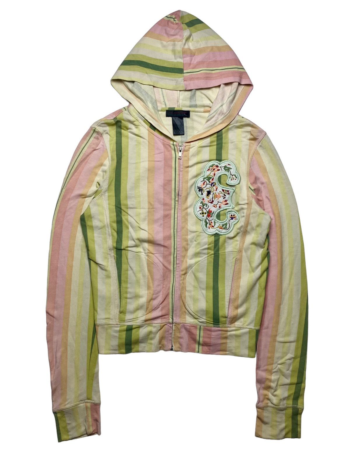 Angel Blue 2000s Custo Barcelona - Multicolored Pastel Zip Hoodie Size M / US 6-8 / IT 42-44 - 1 Thumbnail