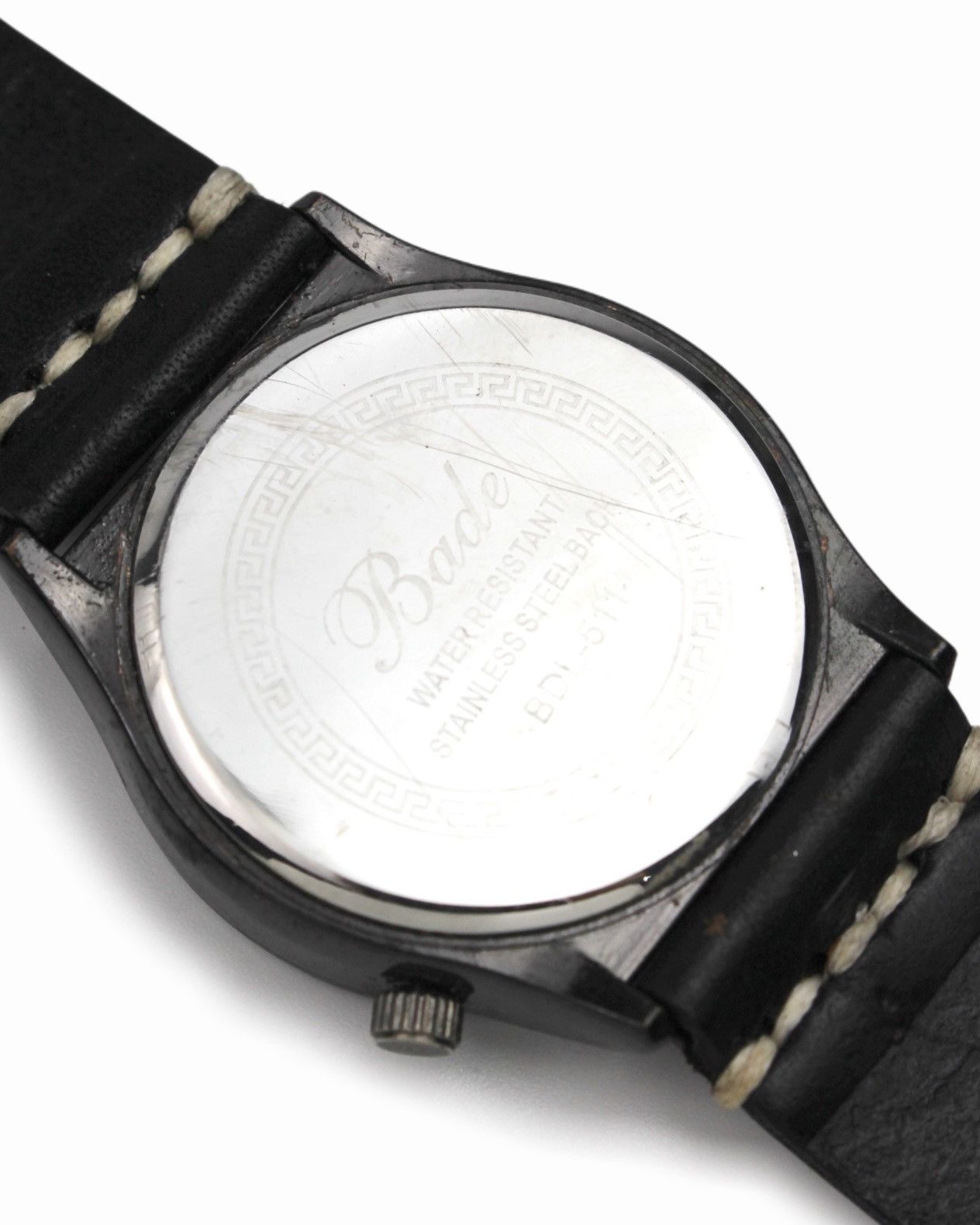 Hysteric Glamour 2000S BADE MINIMAL SUBDIAL BLACK LEATHER WATCH Size ONE SIZE - 3 Thumbnail