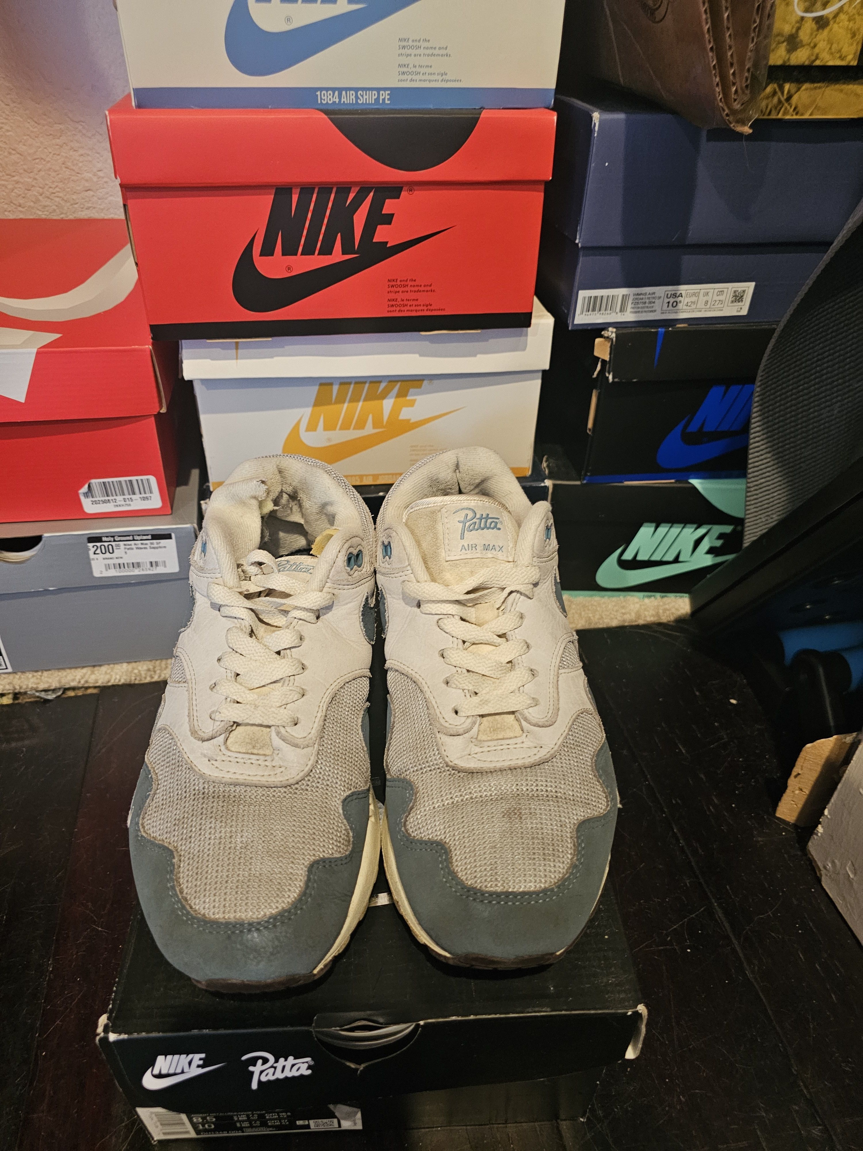 Nike × Patta Air Max 1 Patta Waves Aqua Noise - Size 8.5 Size US 8.5 / EU 41-42 - 2 Thumbnail