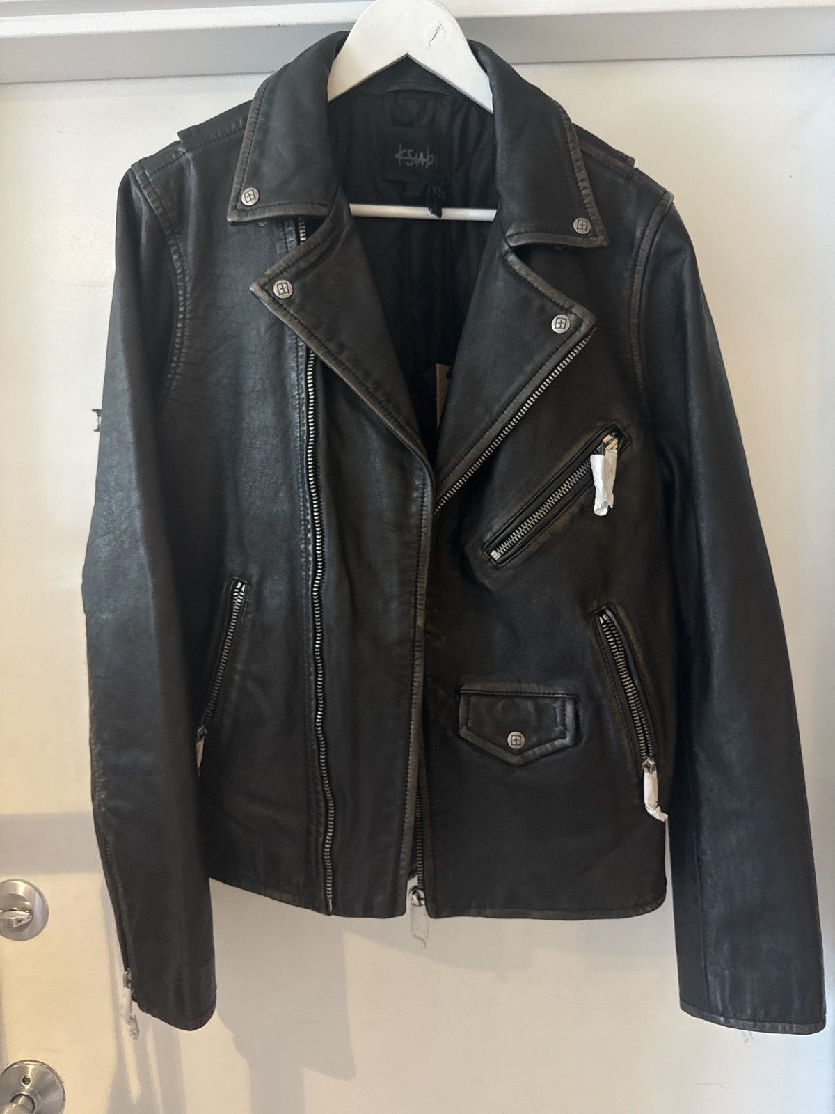 Ksubi Sott Capital Leather Size US M / EU 48-50 / 2 - 5 Thumbnail