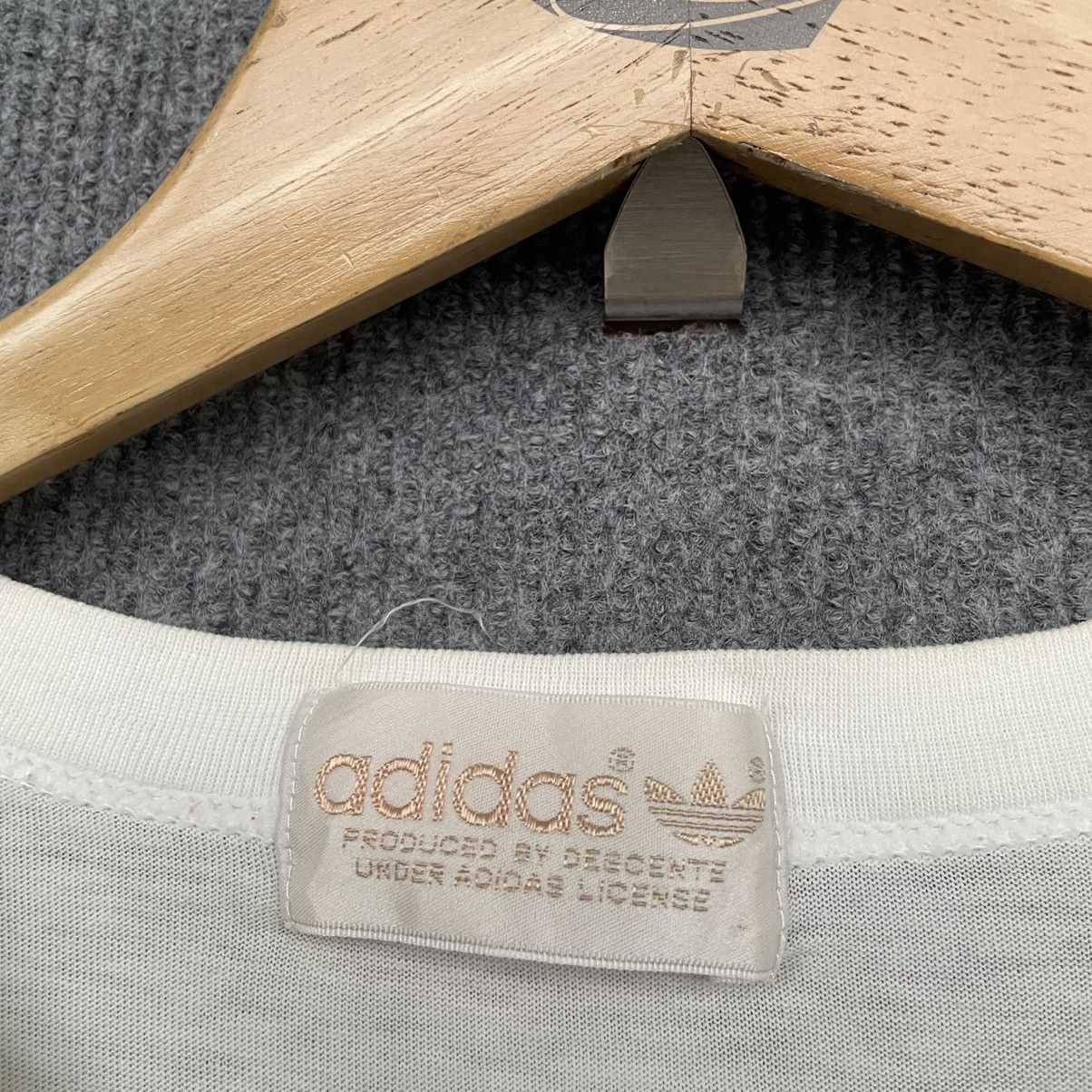 Adidas × Vintage Vintage 1990s Adidas AOP All Single Stitch T Shirt Size US L / EU 52-54 / 3 - 4 Thumbnail