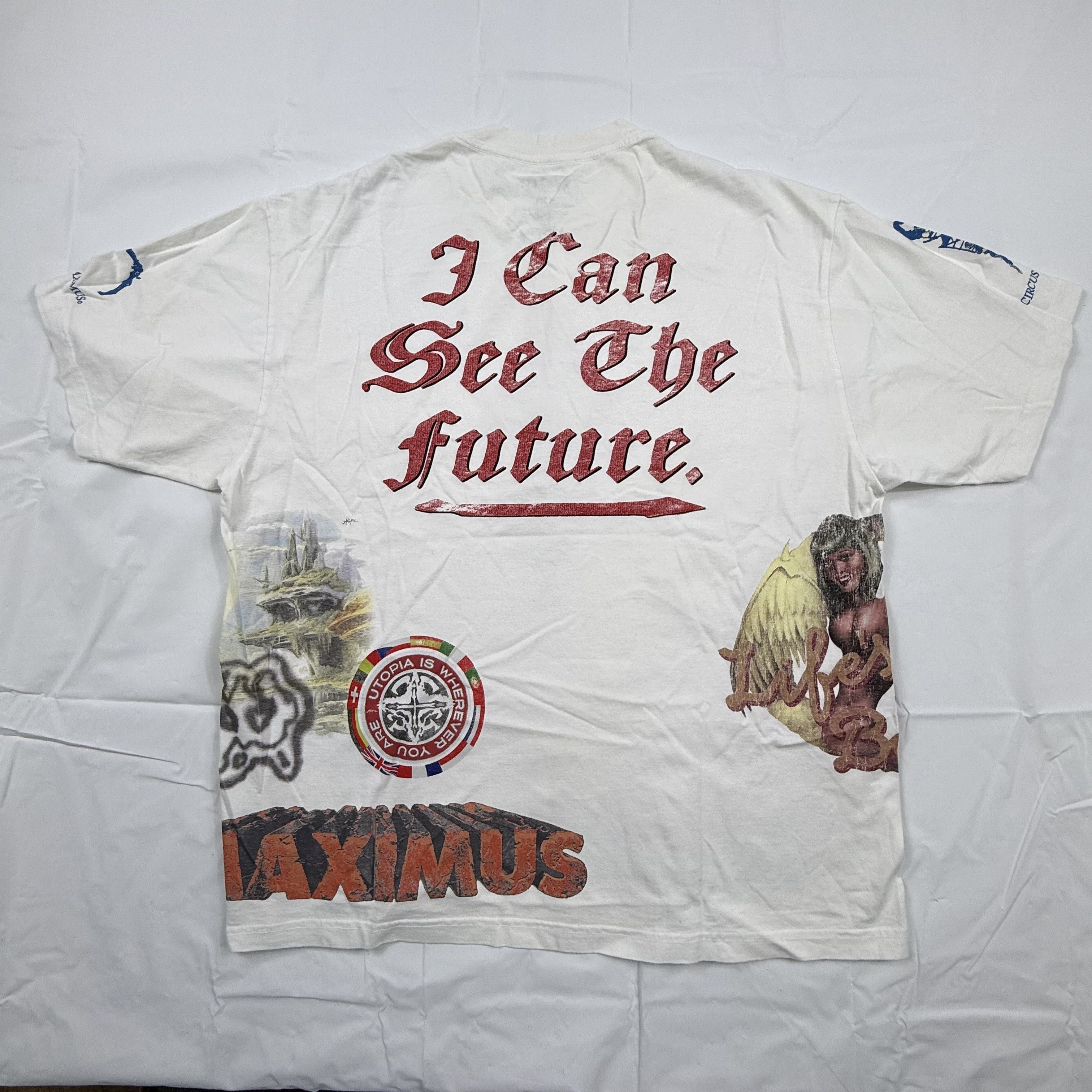 Travis Scott Travis Scott Utopia Circus Maximus Tour Shirt Size US XXL / EU 58 / 5 - 1 Thumbnail