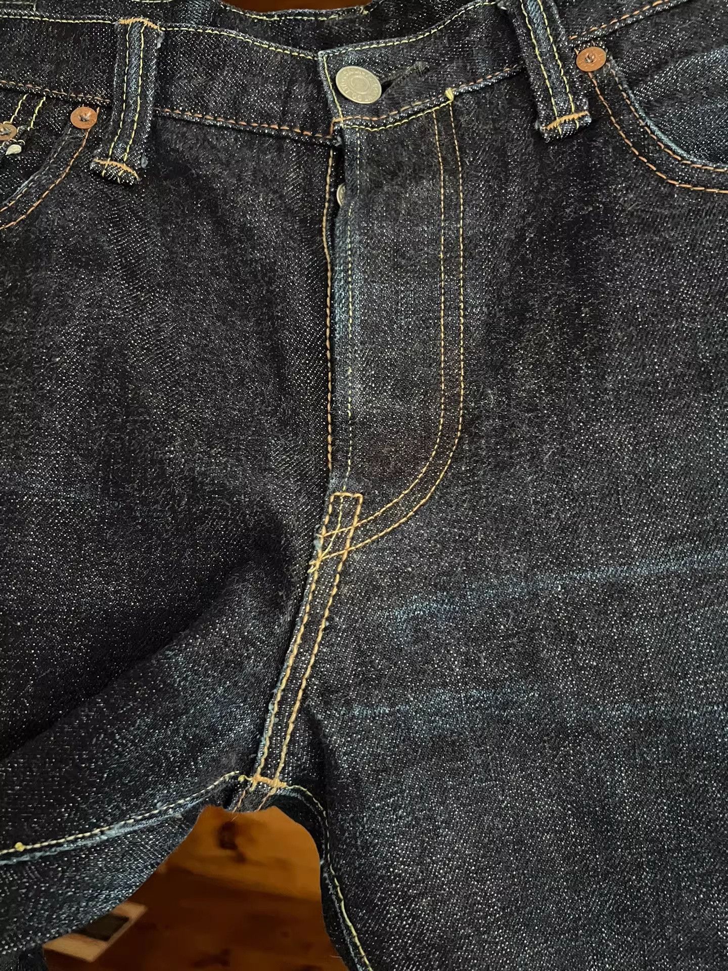 Full Count & Co. FullCount 1109xx Raw Denim Jeans Size US 32 / EU 48 - 5 Thumbnail