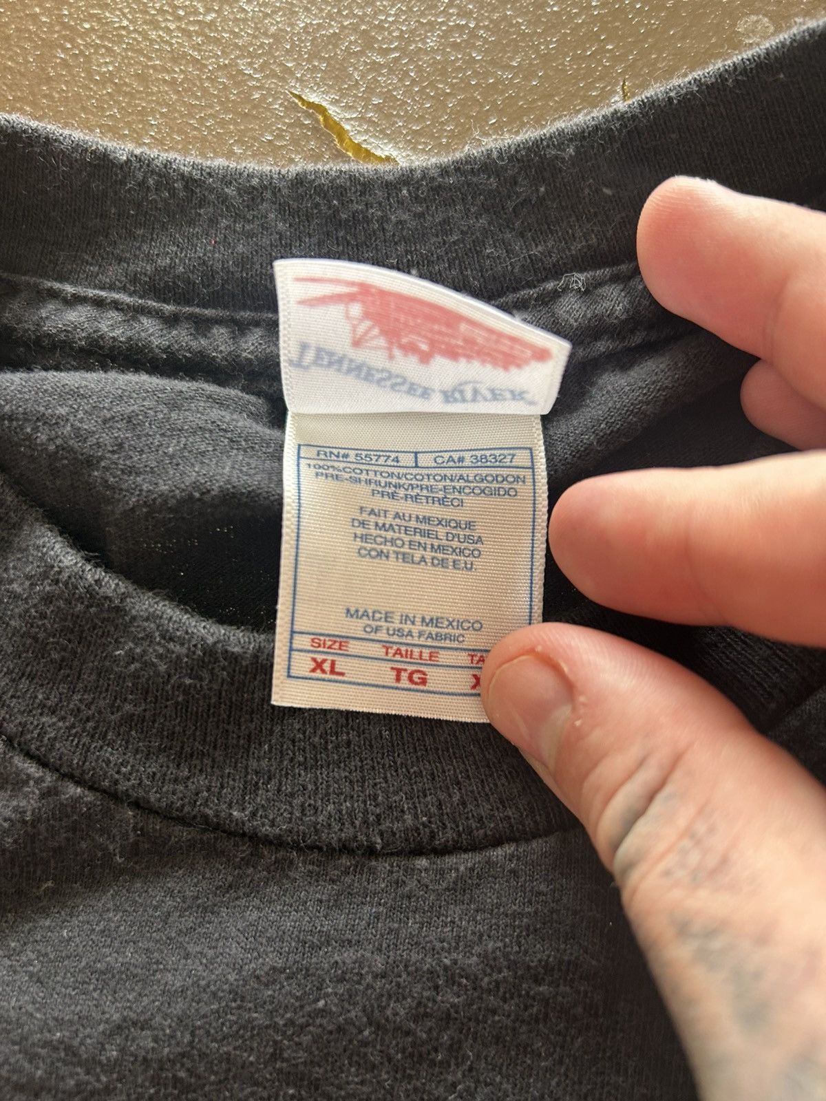 Budweiser Vintage Funny Beer Tee Satire Black Party Size US XL / EU 56 / 4 - 6 Thumbnail