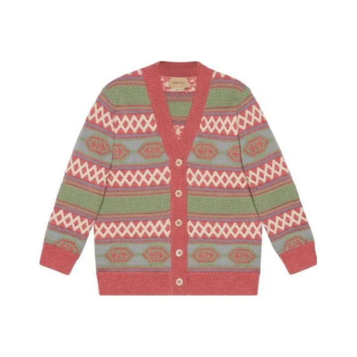 Gucci Gucci Gucci Kids Embroidered Knit Cardigan -2506 Size US M / EU 48-50 / 2 - 1 Thumbnail