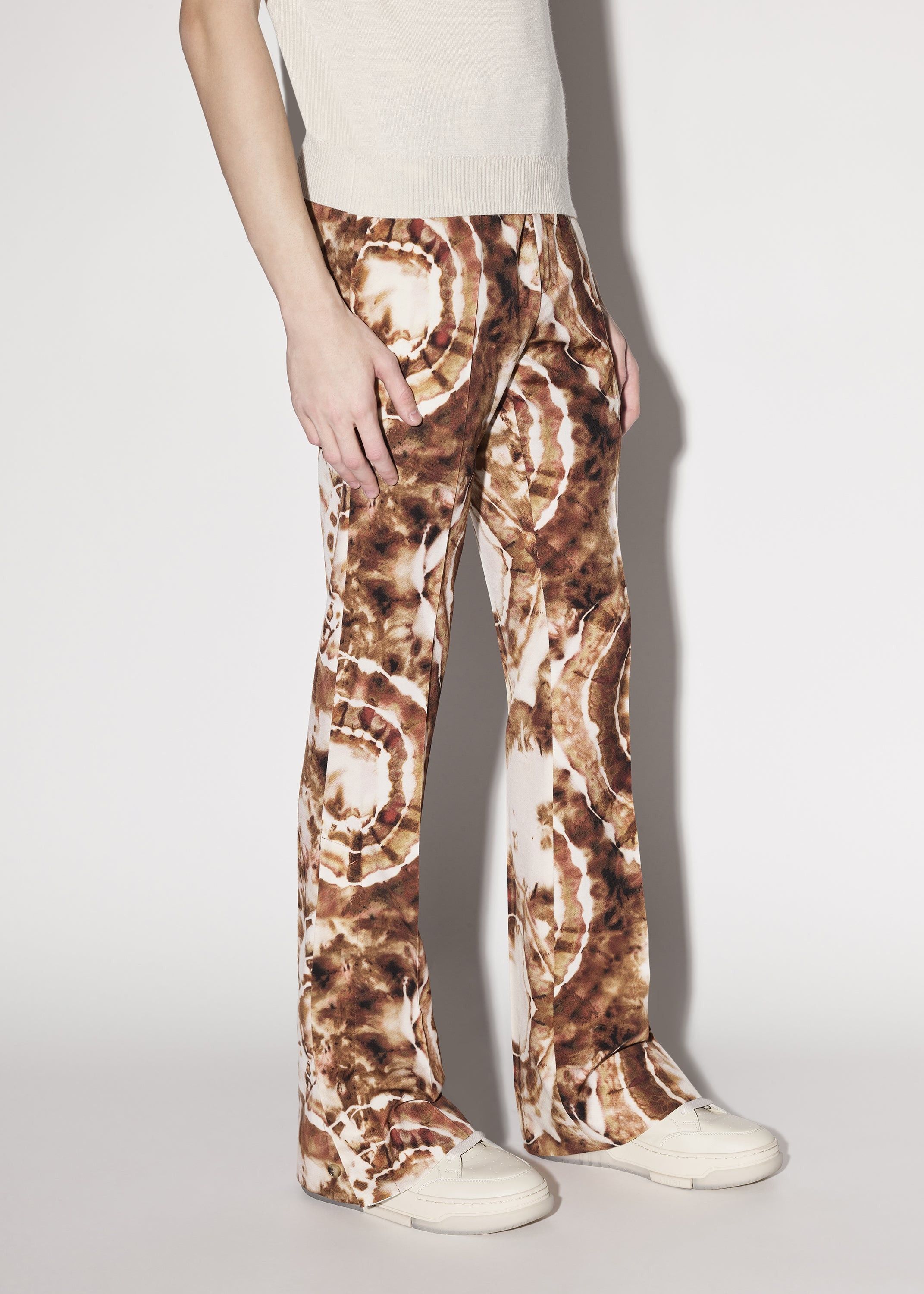 Amiri o1y0525 Casual Pant in Brown/Ivory Size US 30 / EU 46 - 3 Thumbnail