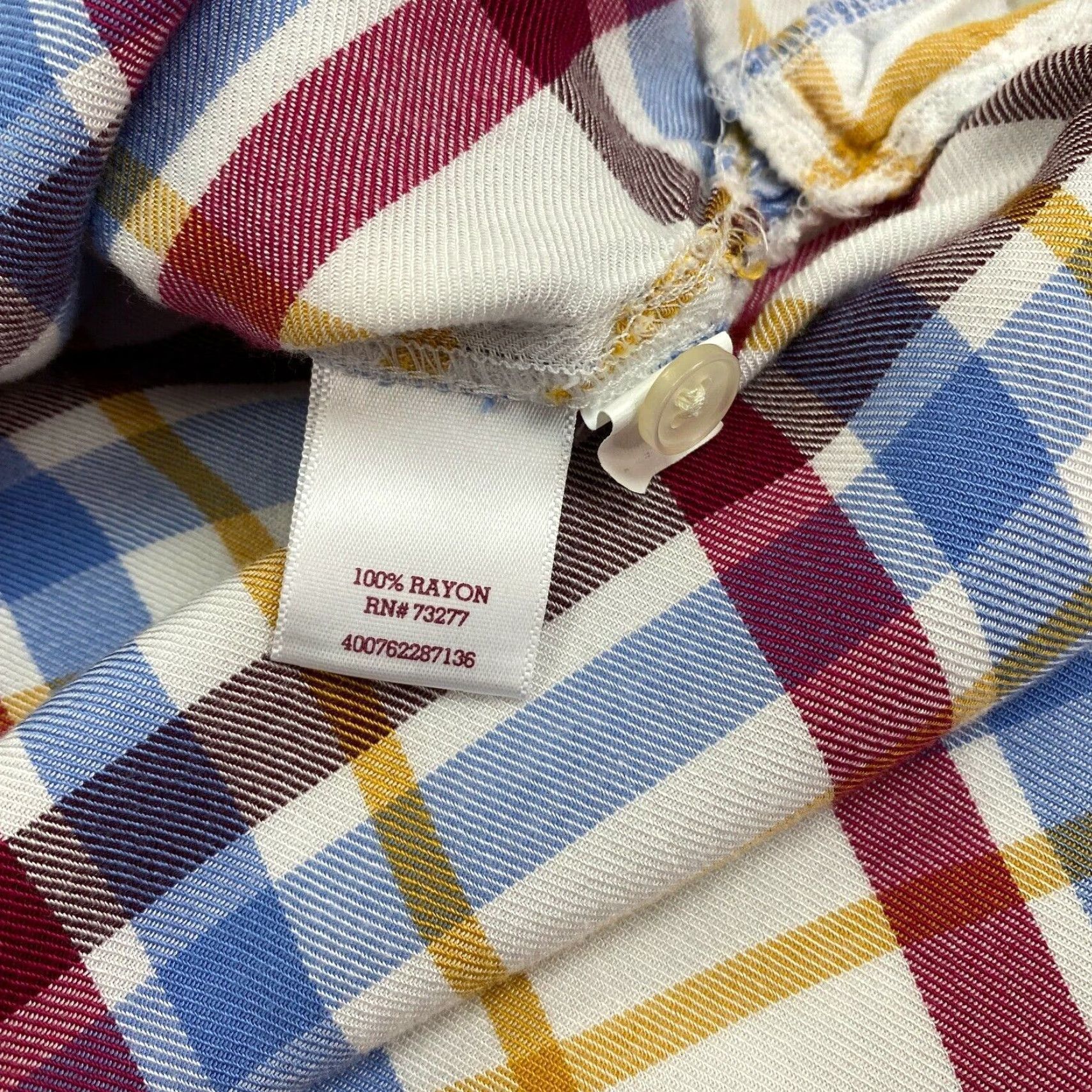 Vintage SO Womens Plaid Flannel Shirt Small Soft Relaxed Button Up Size S / US 4 / IT 40 - 4 Thumbnail