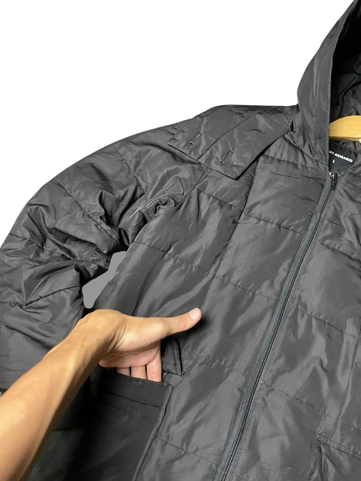 Japanese Brand Repipi Armario Brand Puffer Hoodie Jacket (6) Size US L / EU 52-54 / 3 - 6 Thumbnail