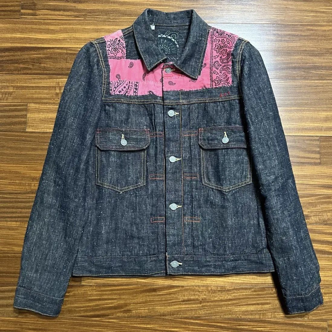 Visvim Visvim ICT FW16 Paisley Bandana 2nd Denim Jacket Size US M / EU 48-50 / 2 - 1 Thumbnail