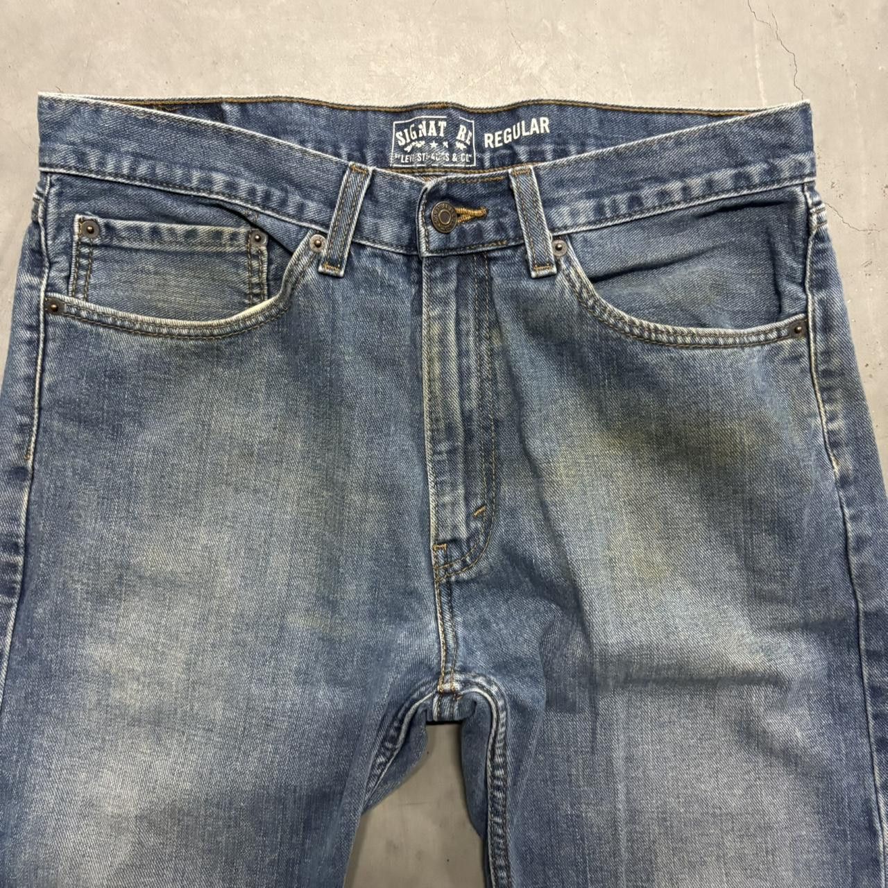 Levi's Crazy Vintage Y2K/2000s Baggy Levis Skater Style Dark Wash Denim Jeans! Size US 34 / EU 50 - 4 Thumbnail