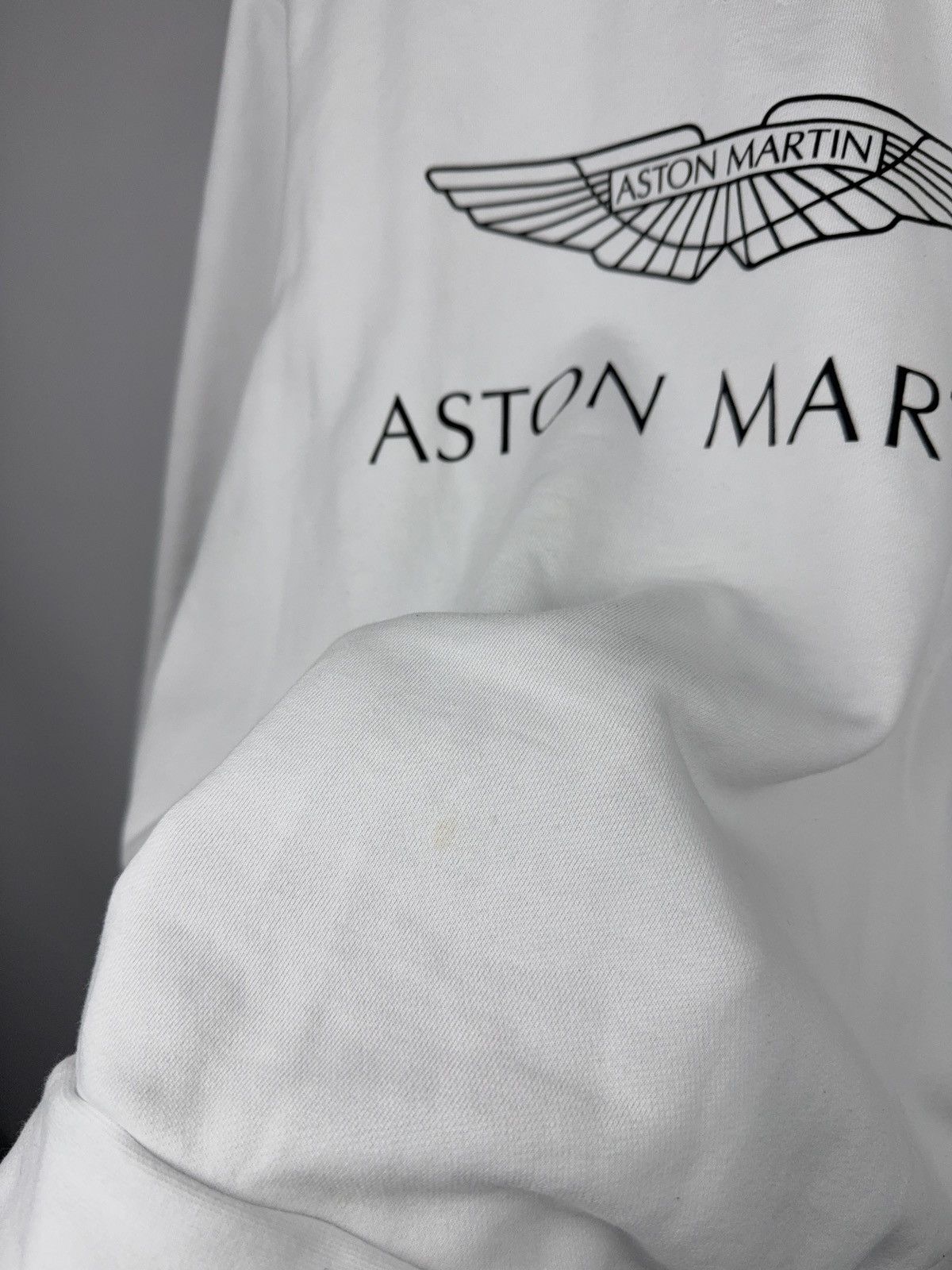 Hackett Racing Aston Martin AMR Hackett London White Sweatshirt Size US L / EU 52-54 / 3 - 5 Thumbnail