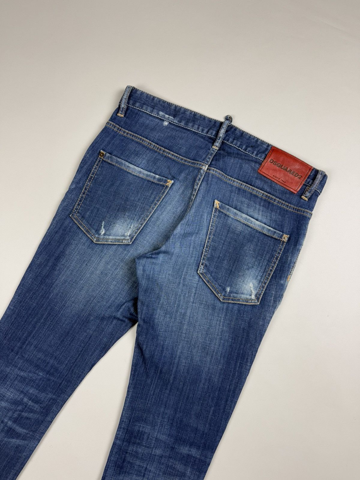 Dsquared2 Dsquared Men’s Distressed Denim Skater Skinny Jeans Size US 30 / EU 46 - 18 Thumbnail