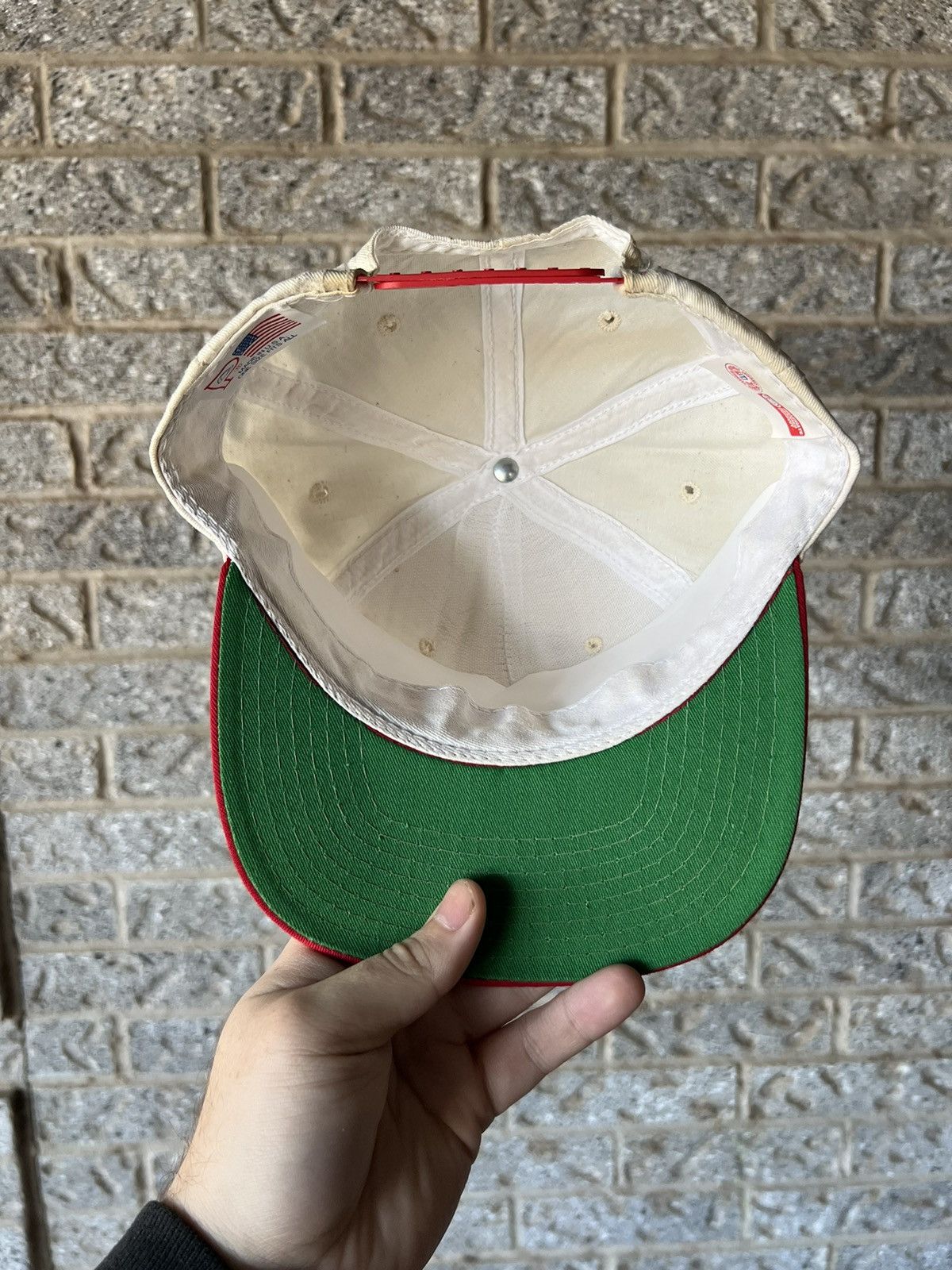 Sports Specialties × Vintage Vintage 90’s Indiana Hoosiers NCAA SnapBack Hat Size ONE SIZE - 2 Thumbnail
