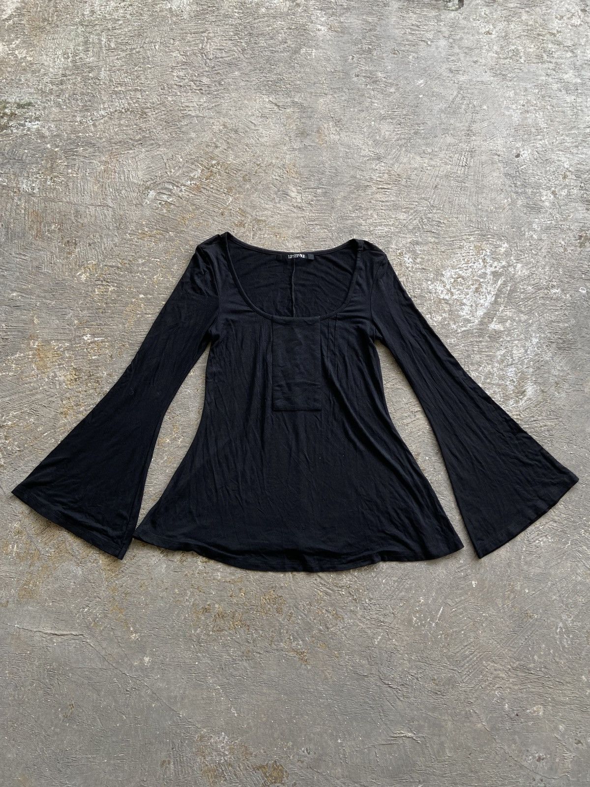 Lip Service 2000s Lip Service - Vkei Style Flare Sleeve Long Sleeve Tee Size S / US 4 / IT 40 - 1 Thumbnail