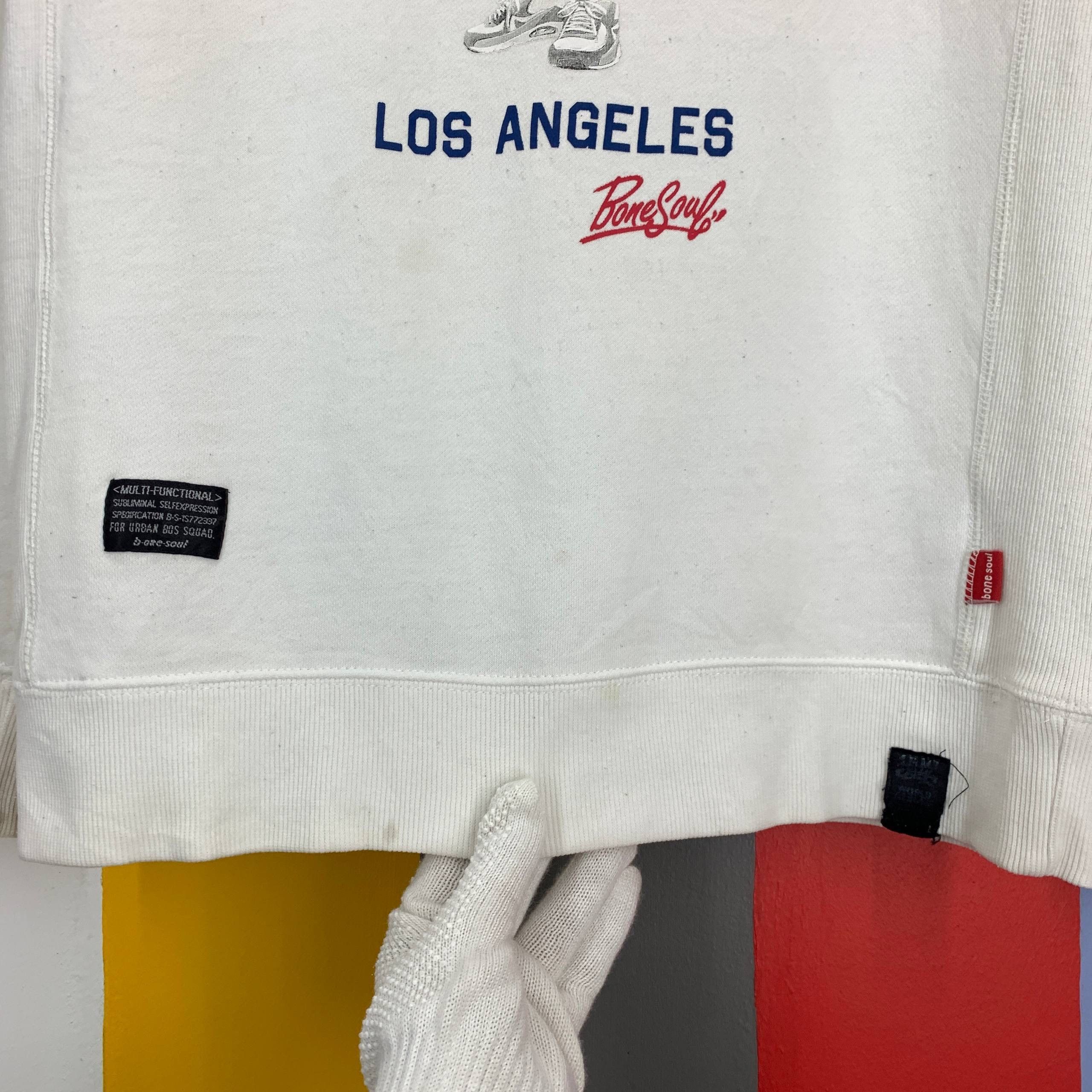 Japanese Brand B ONE SOUL Crew Neck Sweatshirt #2600/Y Size US M / EU 48-50 / 2 - 3 Thumbnail