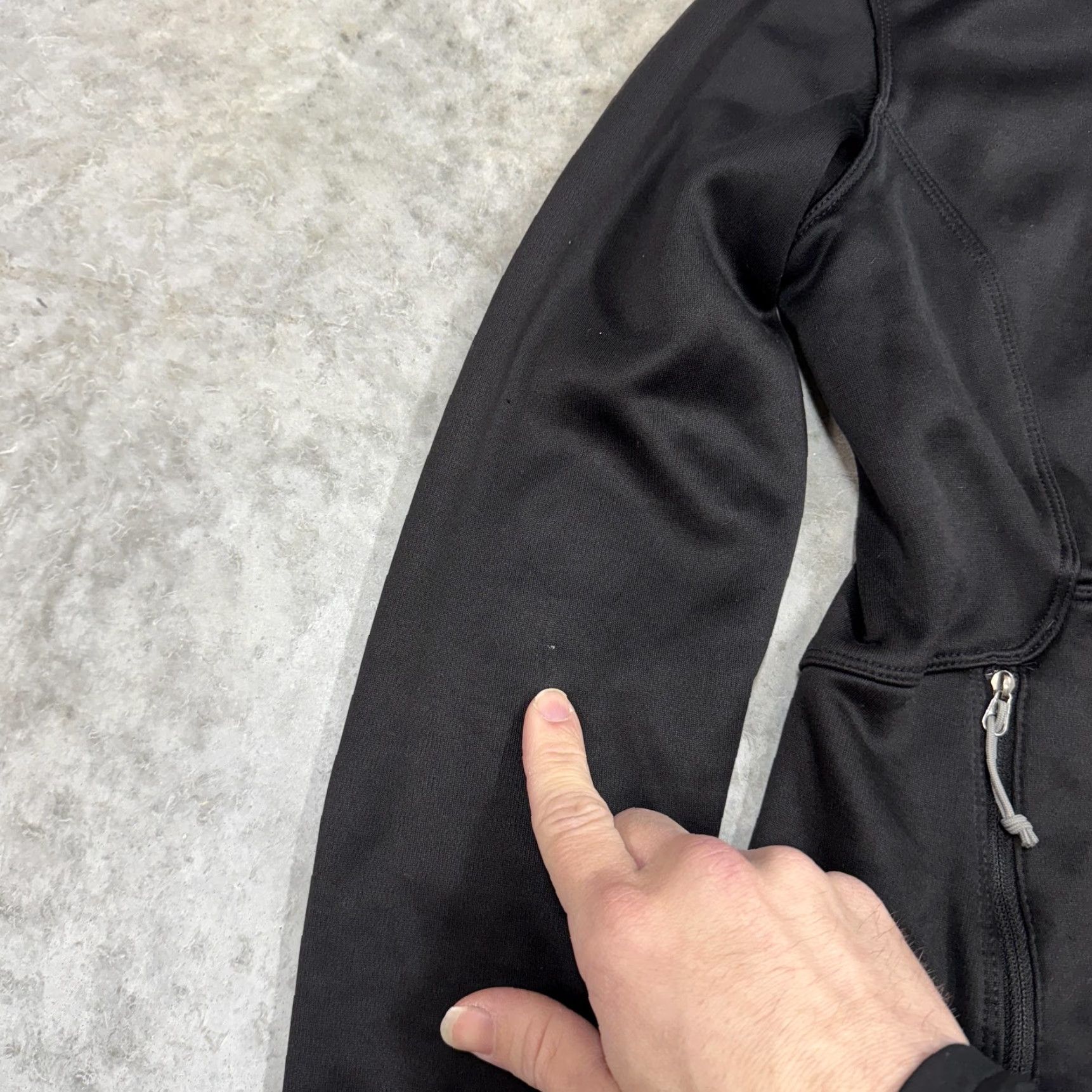 The North Face The North Face Jacket Womens Small Black Full Zip Softshell Lined Size S / US 4 / IT 40 - 2 Thumbnail