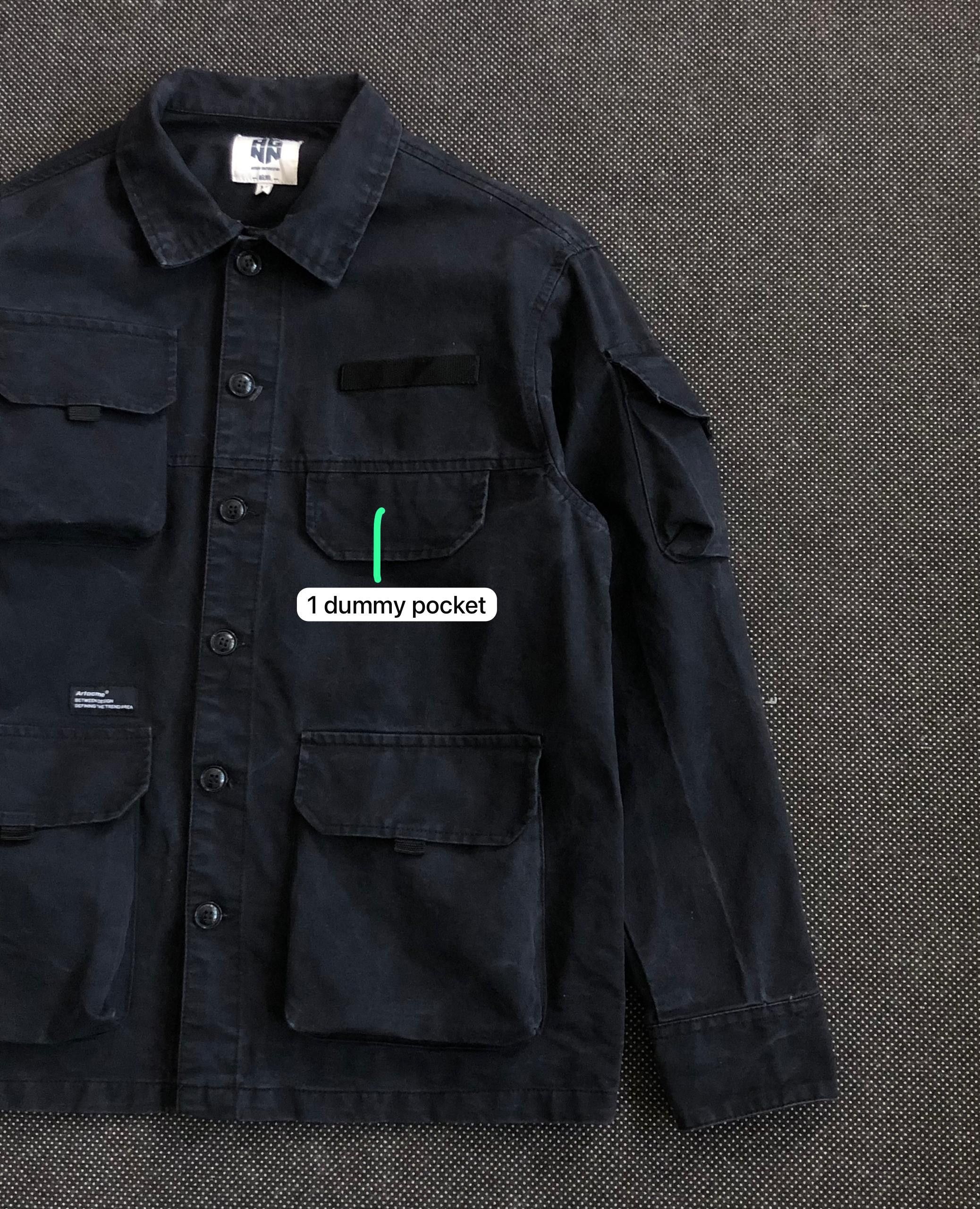 Artisan Outfitters RARE🔥ANGN ARTISAN WASHED DISTRESS CARGO WORK JACKET Size US M / EU 48-50 / 2 - 3 Thumbnail