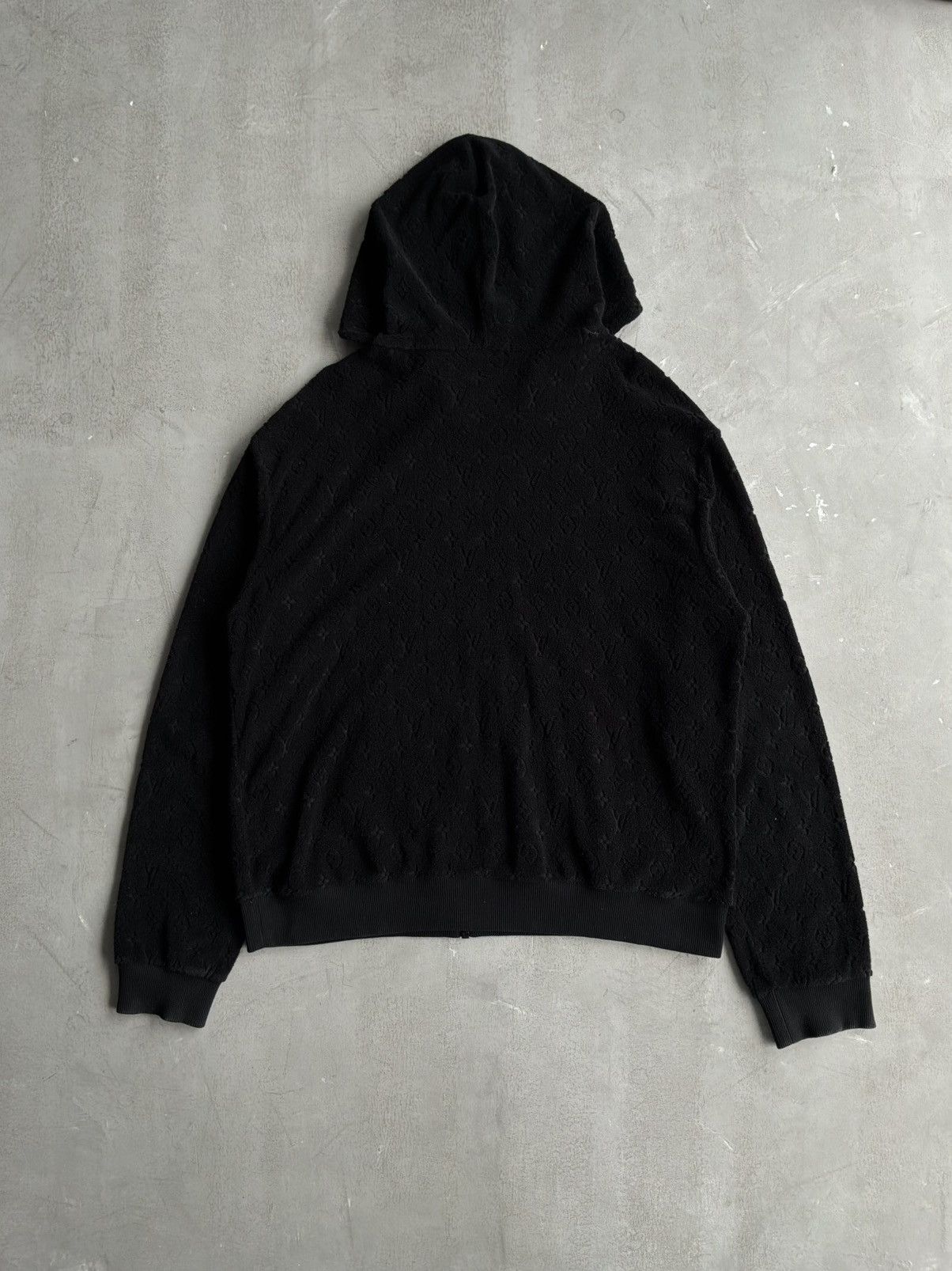 Louis Vuitton Louis Vuitton - French Terry Towel Monogram Zip Hoodie Size US L / EU 52-54 / 3 - 2 Thumbnail