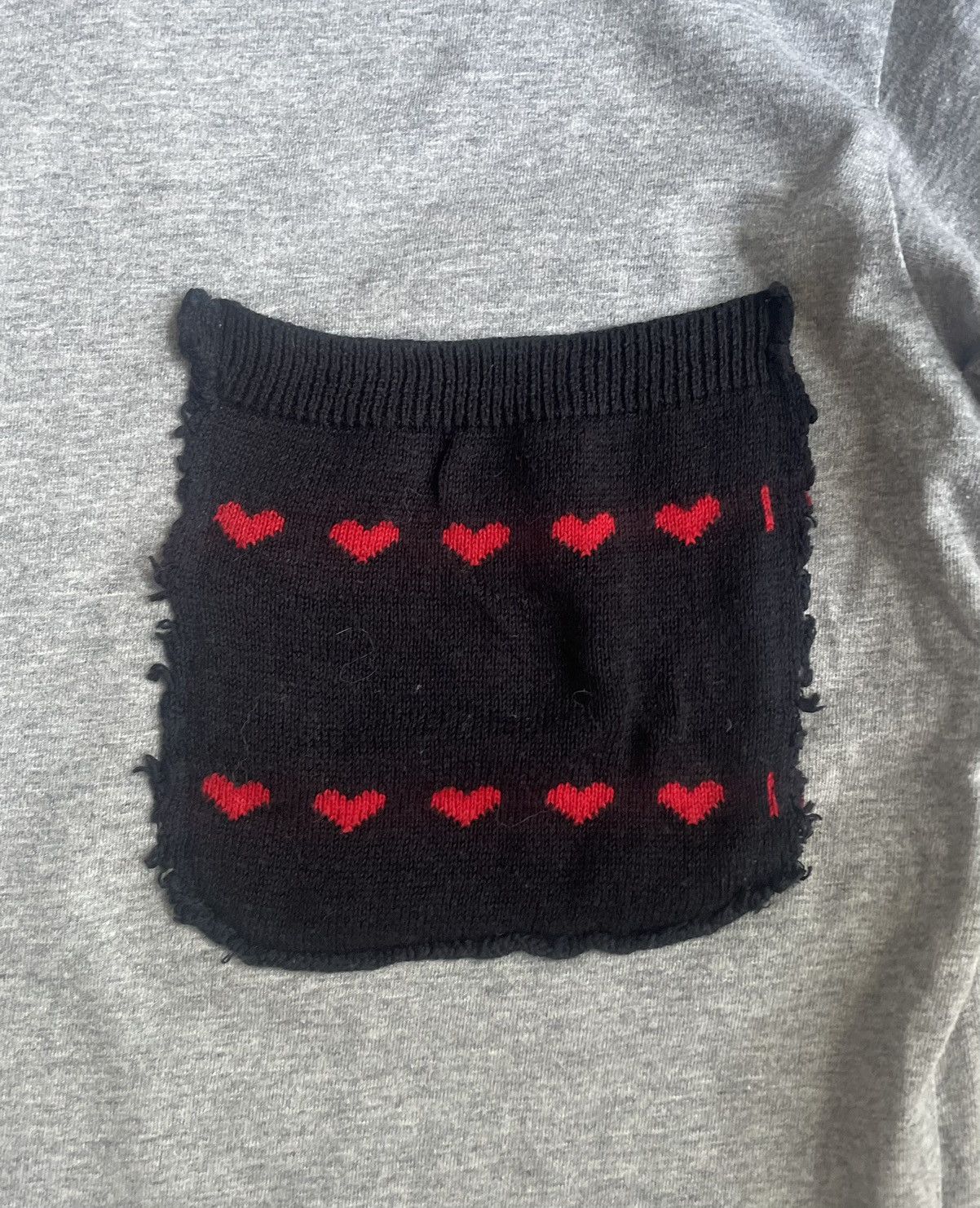 Comme des Garcons Homme Plus Comme des Garçons Homme Plus Heart Pocket Tee Made in Japan Size US M / EU 48-50 / 2 - 3 Thumbnail