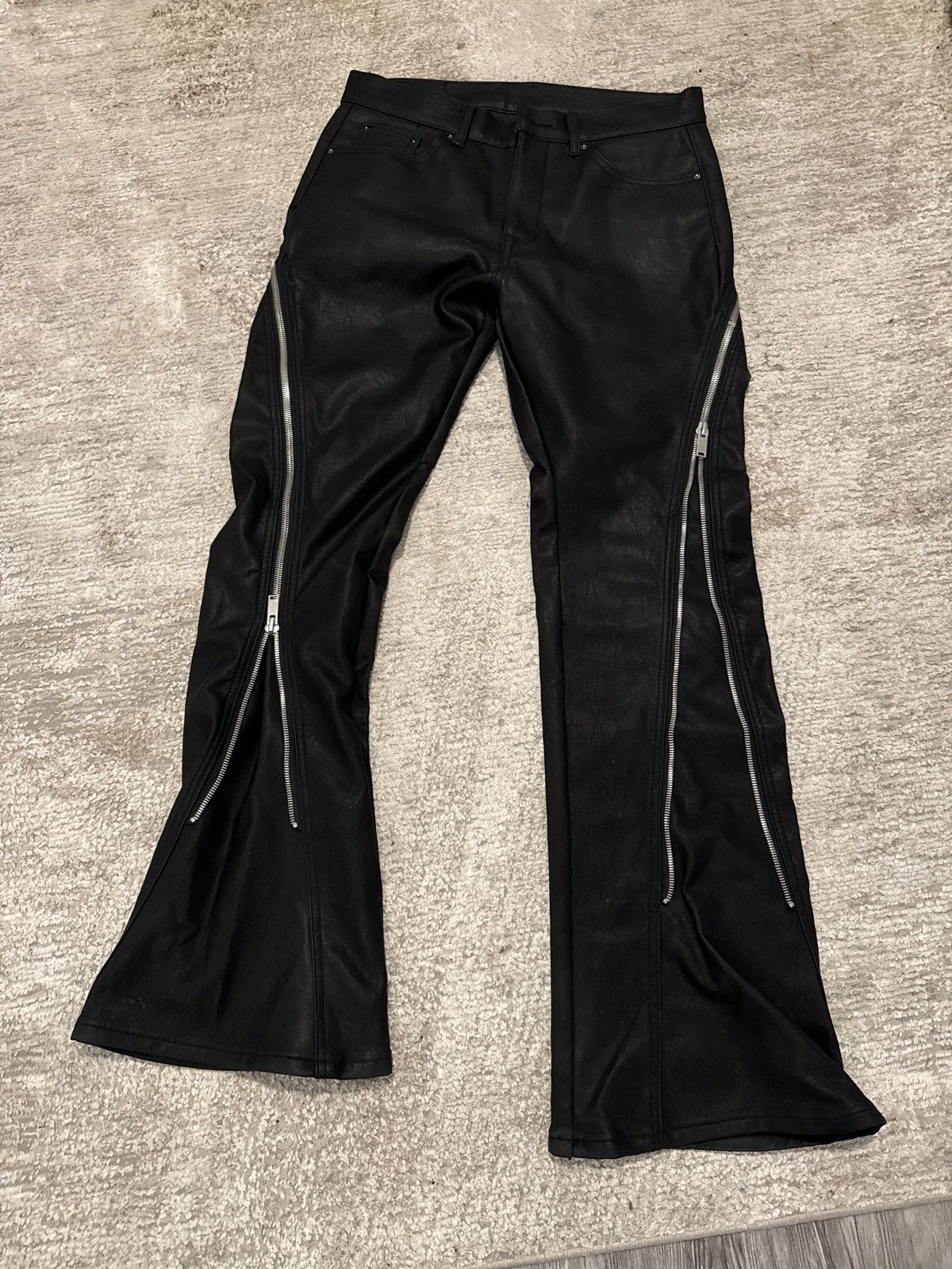 Other Leather Denim Jeans Size US 32 / EU 48 - 3 Thumbnail