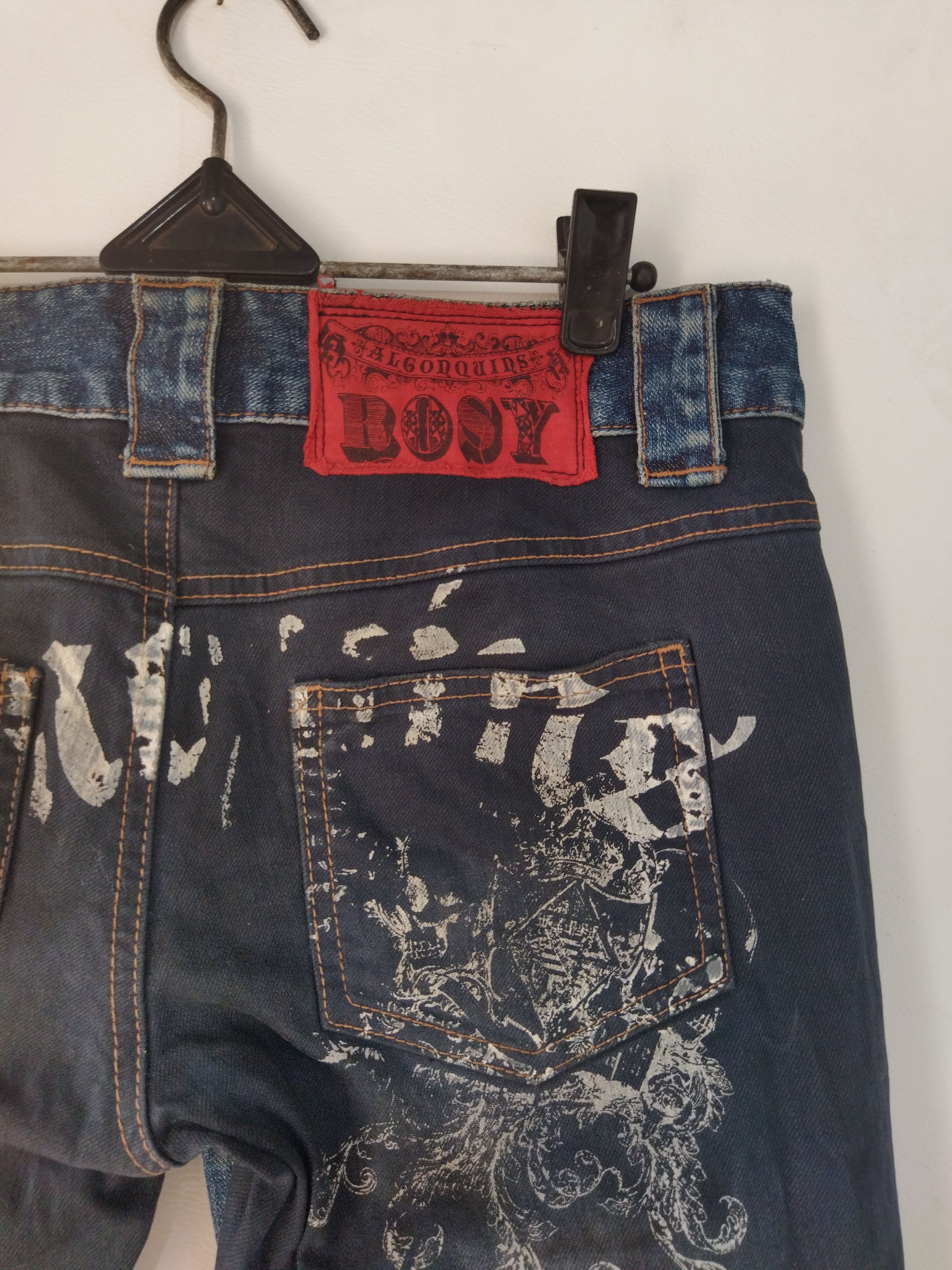 Japanese Brand Algonquin Distressed Denim Jeans – Japanese Archive Style Size 30" / US 8 / IT 44 - 8 Thumbnail
