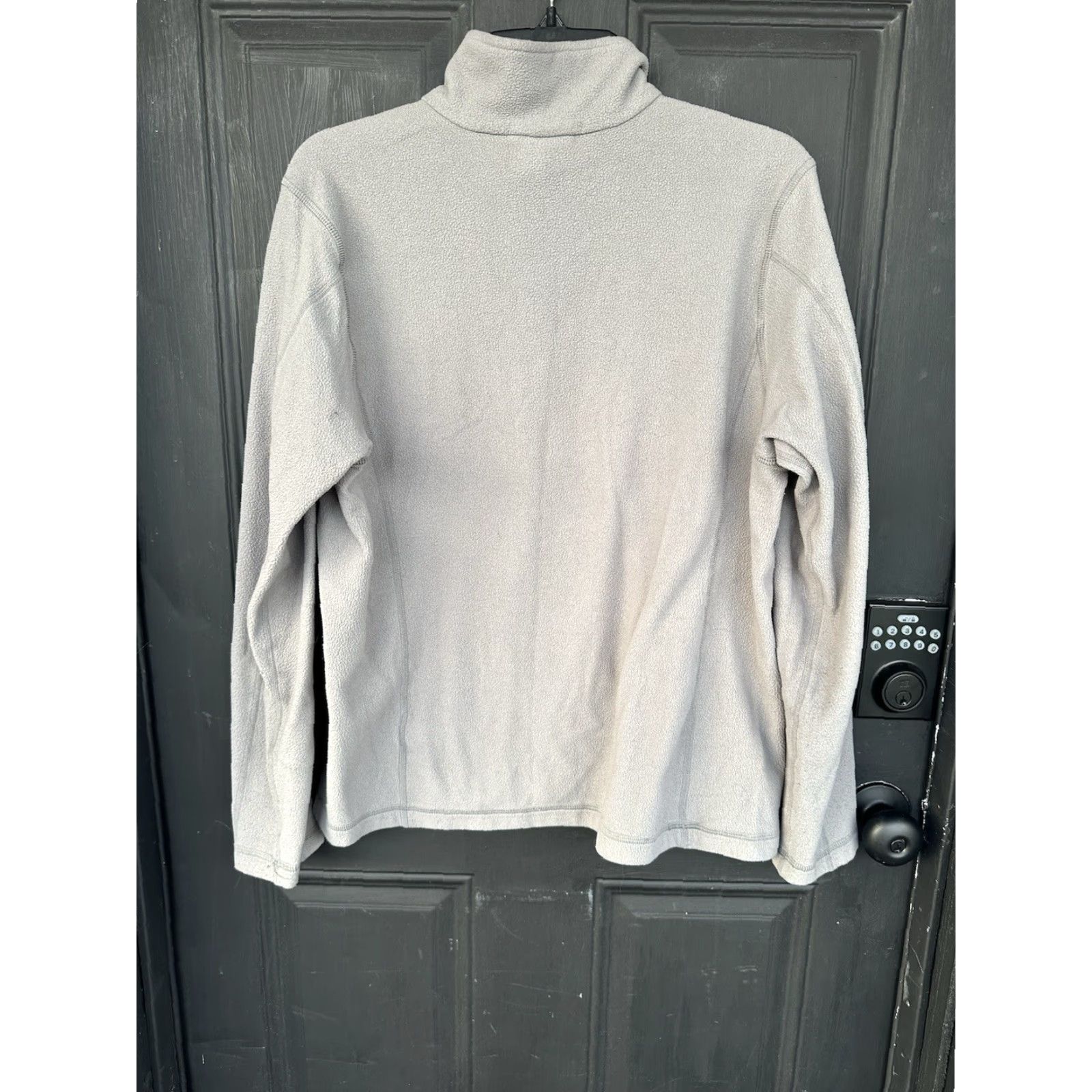 Patagonia Patagonia Women's Fleece Pullover 1/4 Zip Embroidered Logo Gray XL Hinweise: Uber Embroidery? Size XL / US 12-14 / IT 48-50 - 2 Thumbnail