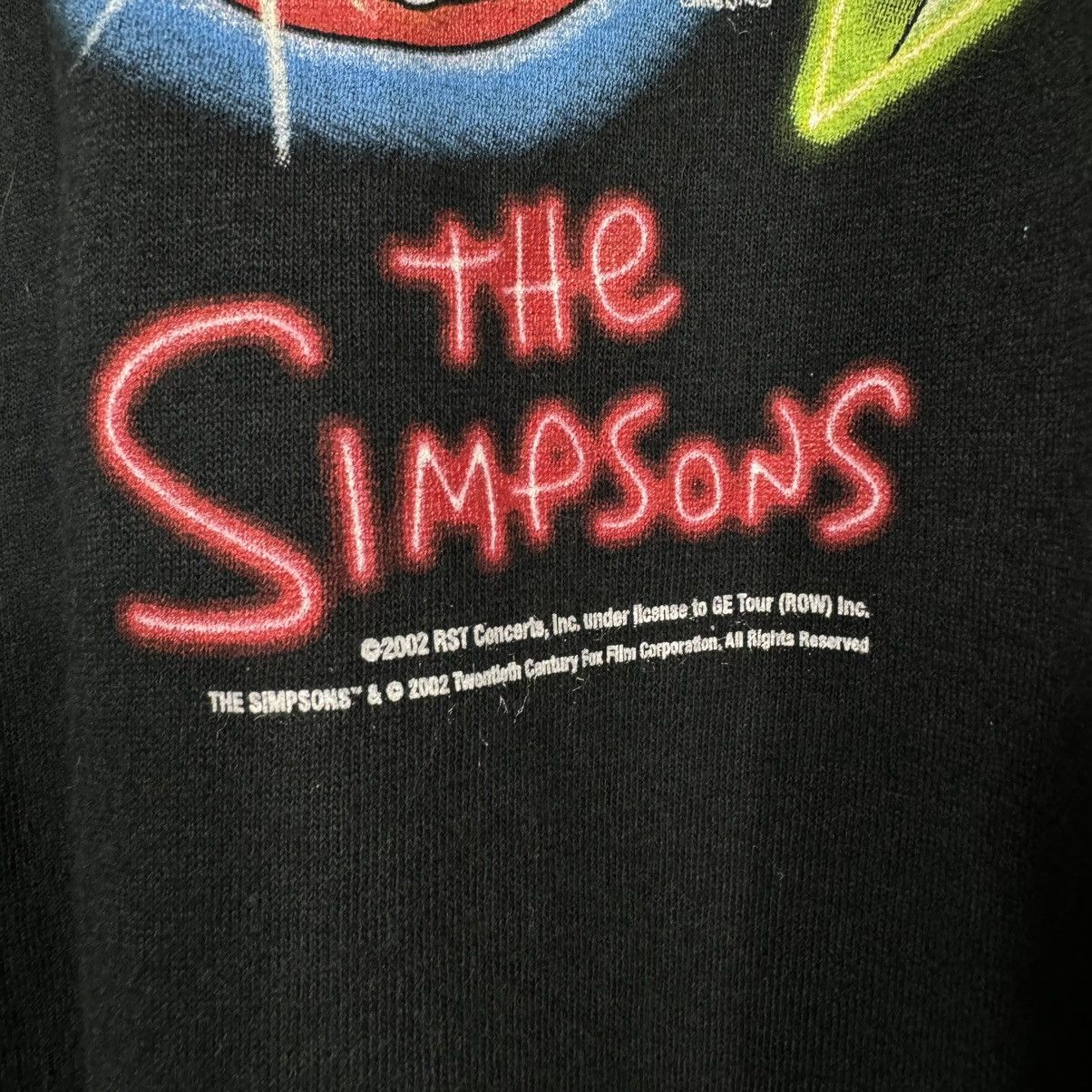 Band Tees Vintage 2002 The Simpson Rolling Stones T-shirt Size US L / EU 52-54 / 3 - 4 Thumbnail