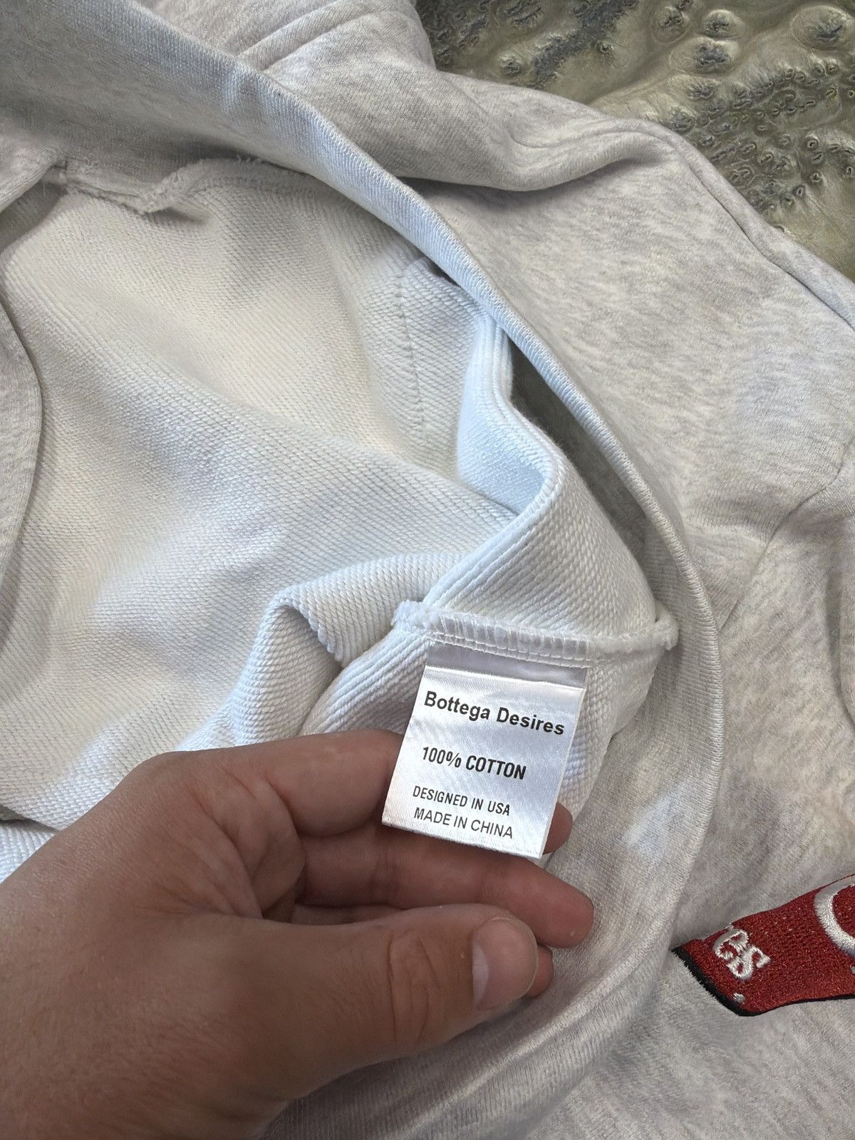 Bottega Desires Bottega Desires Patch Zip-Up Grey Size US L / EU 52-54 / 3 - 2 Thumbnail