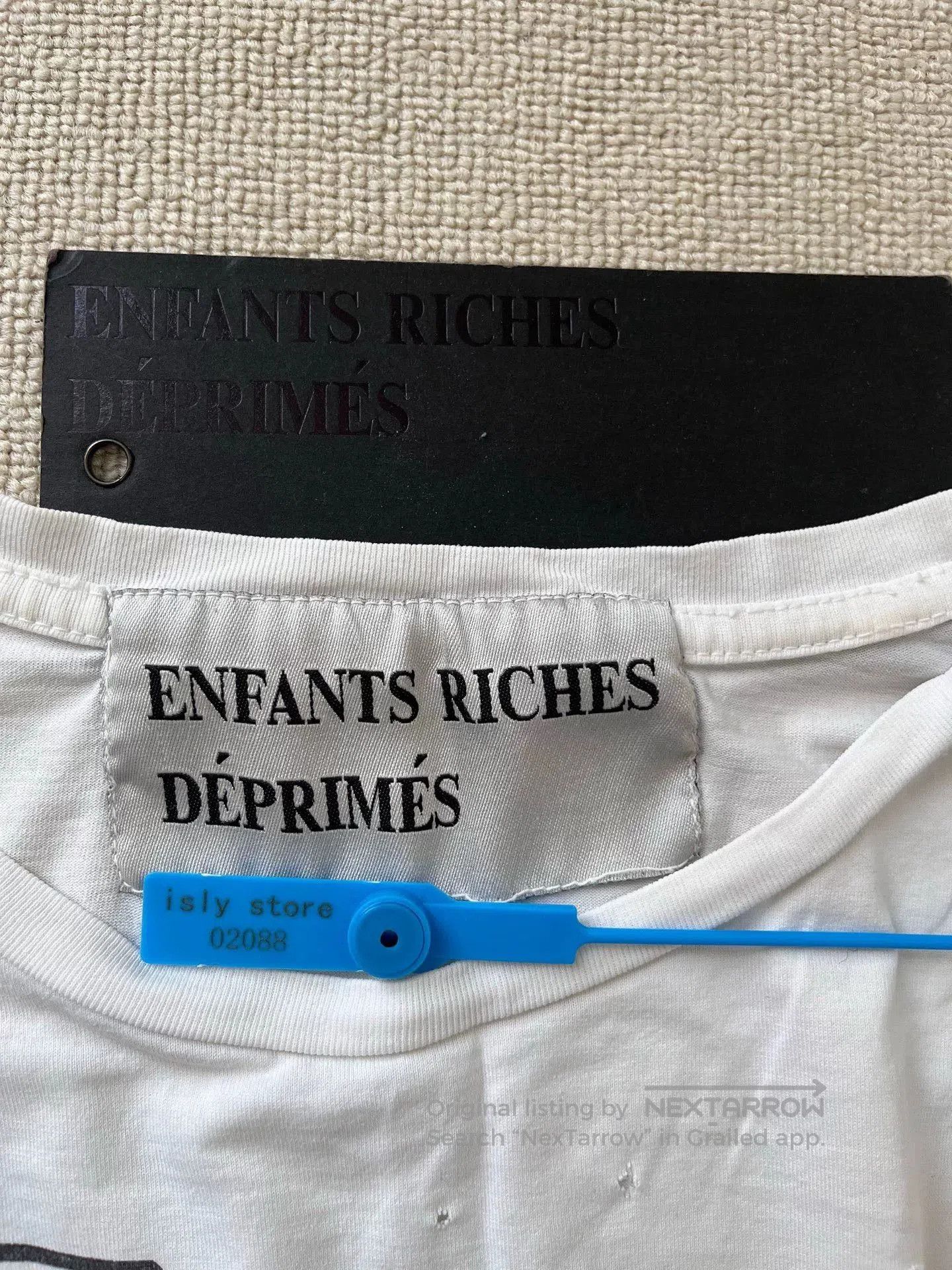 Enfants Riches Deprimes ENFANTS RICHES DEPRIMES White T-Shirt. Size US M / EU 48-50 / 2 - 4 Thumbnail