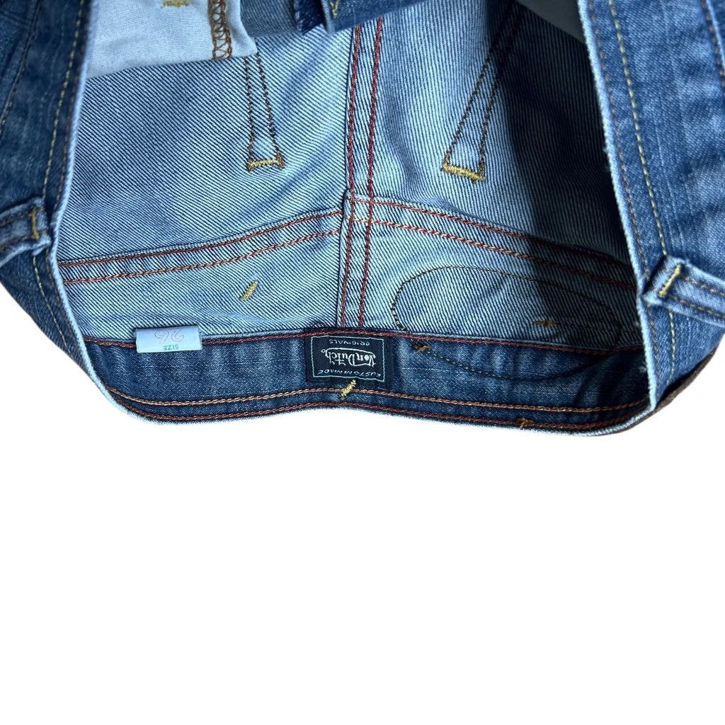 Vintage × Von Dutch Vintage 90s Y2K Von Dutch Patch Jeans Size 26 Made In USA Size 26" / US 2 / IT 38 - 11 Thumbnail