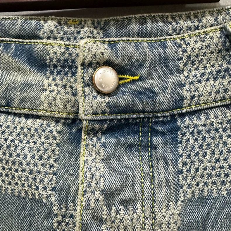 Louis Vuitton Louis Vuitton Checker Jeans 2505-Nextarrow Size US 36 / EU 52 - 4 Thumbnail