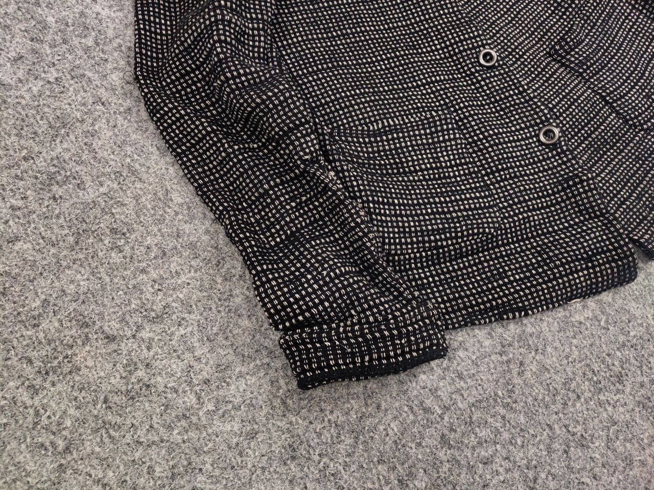 Transit Uomo Transit Par Such design Classic Black Knit Blazer Jacket Size M / US 6-8 / IT 42-44 - 6 Thumbnail