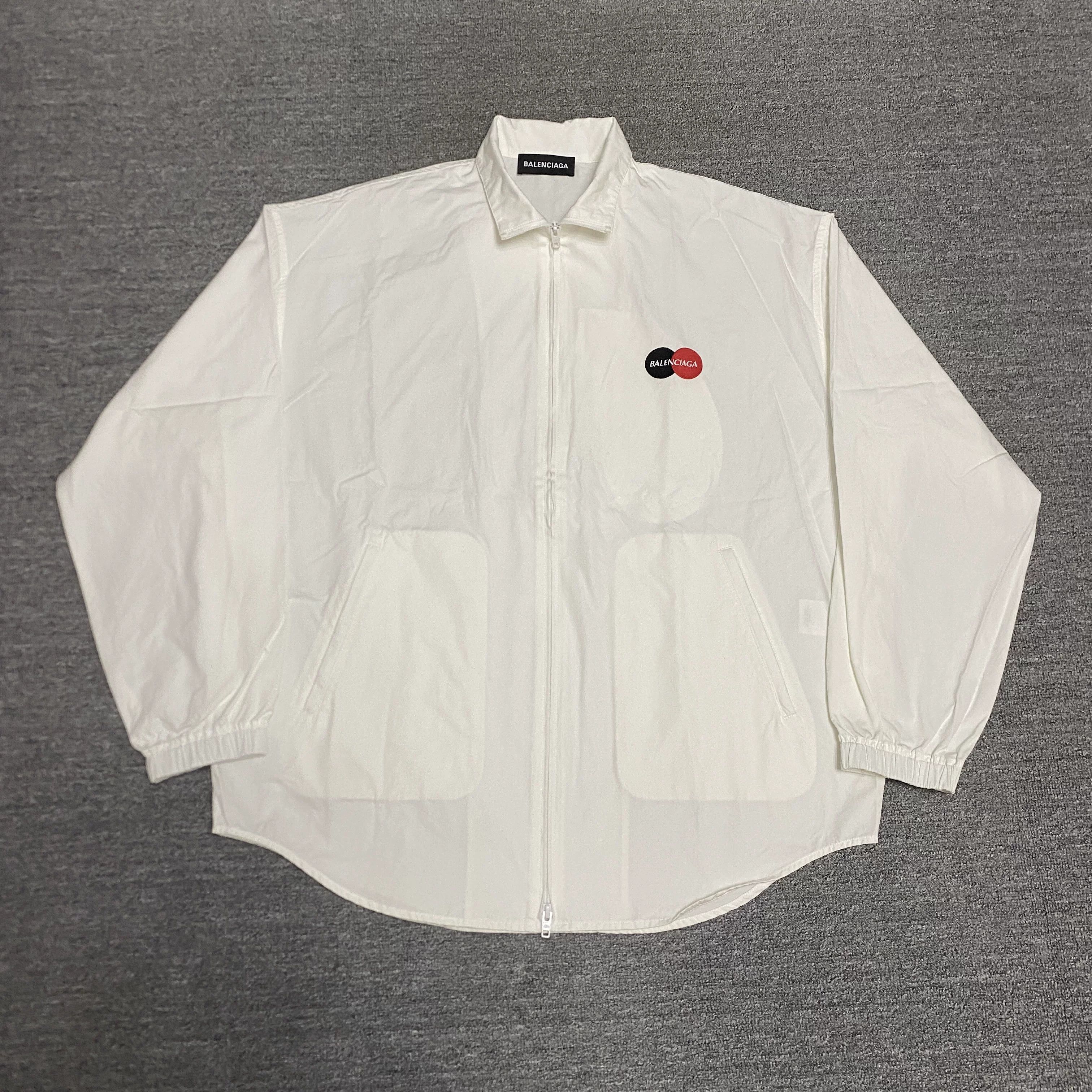 Balenciaga Balenciaga Mastercard Logo Windbreaker Size US S / EU 44-46 / 1 - 1 Thumbnail