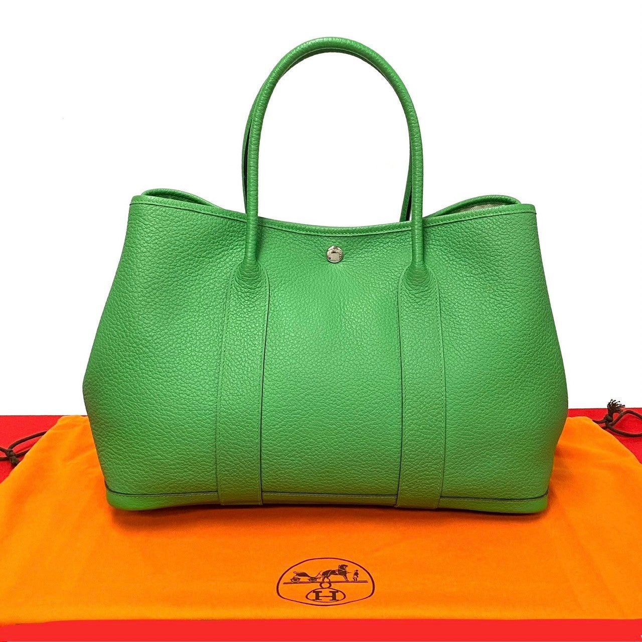 Hermes Hermes Handbag Green Country Size ONE SIZE - 1 Thumbnail
