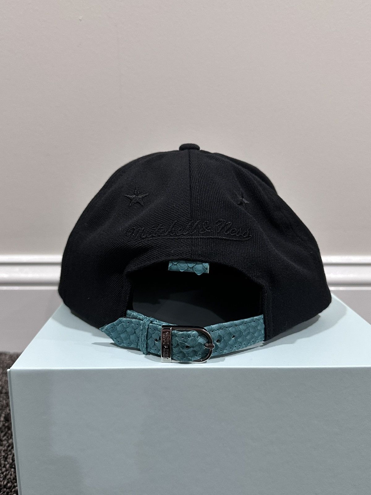 Just Don Just Don x Mitchell & Ness NBA San Antonio Spurs Black Hat Size ONE SIZE - 3 Thumbnail