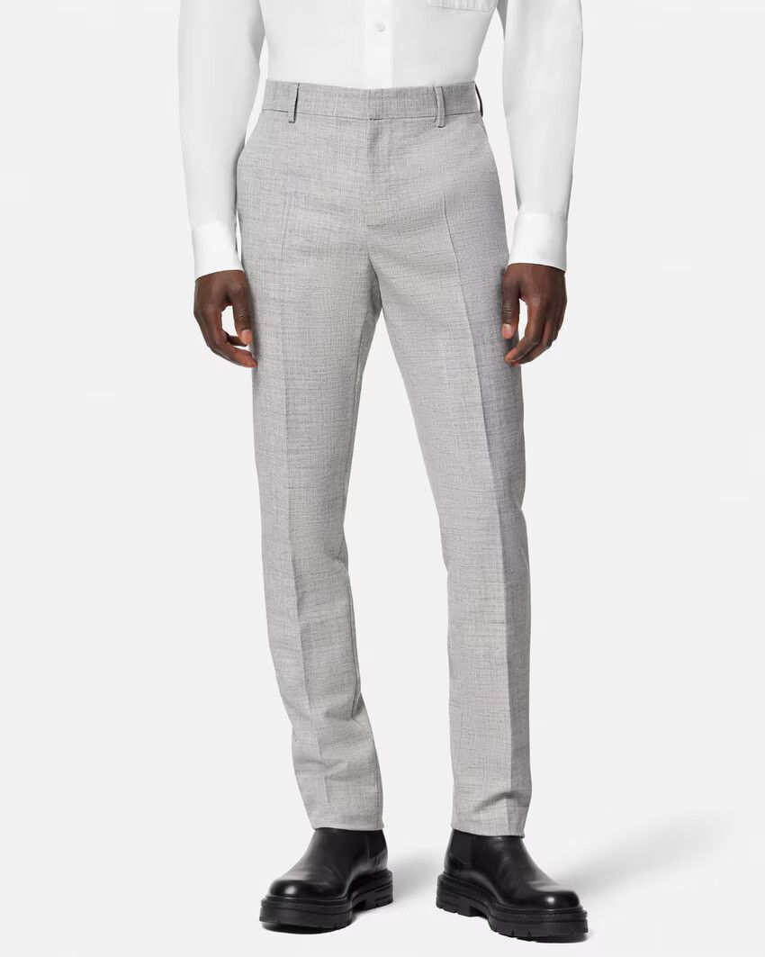 Versace o1s22i1n0125 Cigarette Pant in Grey Size US 34 / EU 50 - 4 Thumbnail
