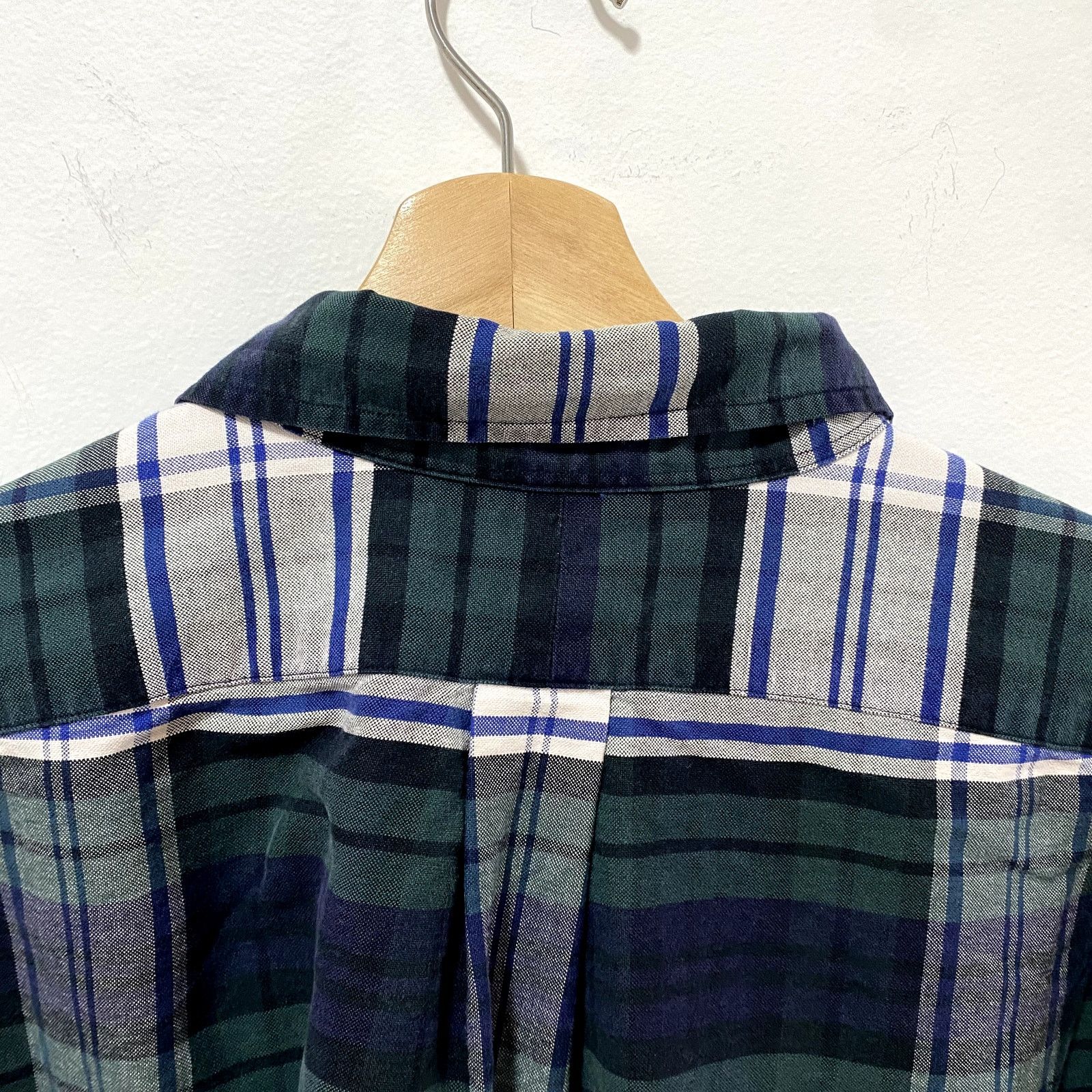 Polo Ralph Lauren Vintage Polo Ralph Lauren Big Shirt Plaid Button Up Size US XL / EU 56 / 4 - 5 Thumbnail