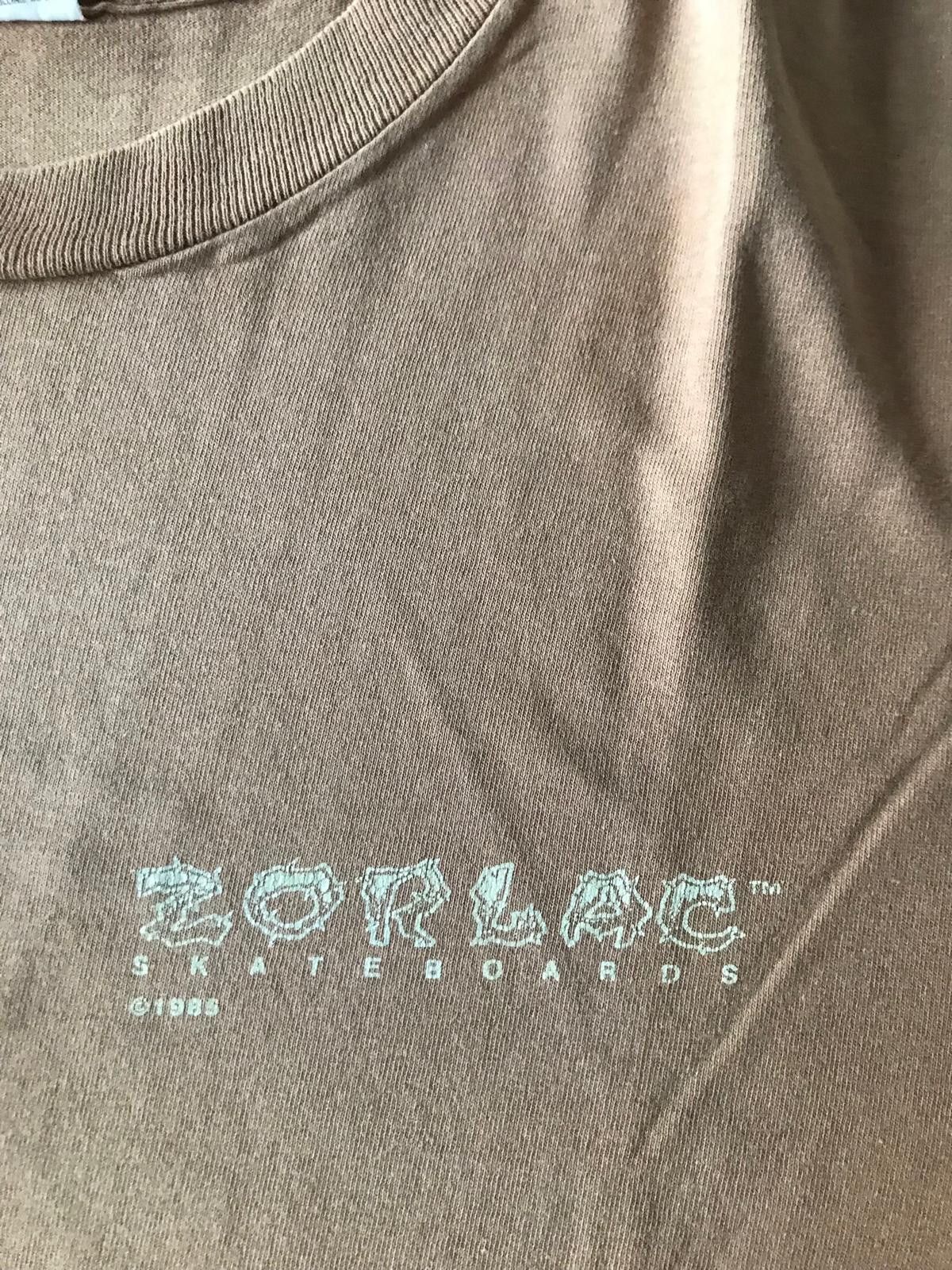 Other Orig Zorlac "Skate tough or go Home" Sk8punk T w/Tag 1985 Size US XL / EU 56 / 4 - 2 Thumbnail