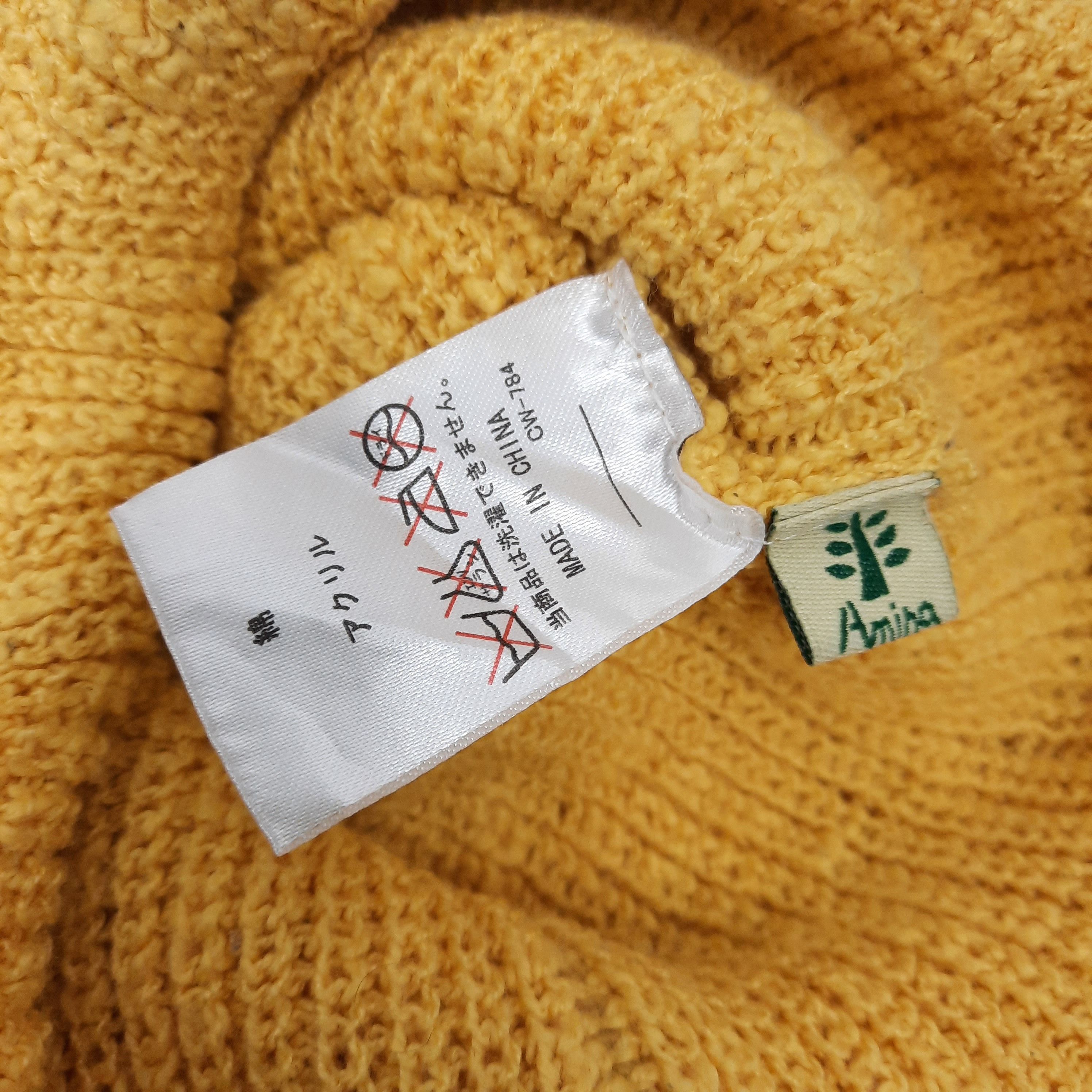 Japanese Brand 🪨 Japanese brand amina triba design patch beanie hat Size ONE SIZE - 5 Thumbnail