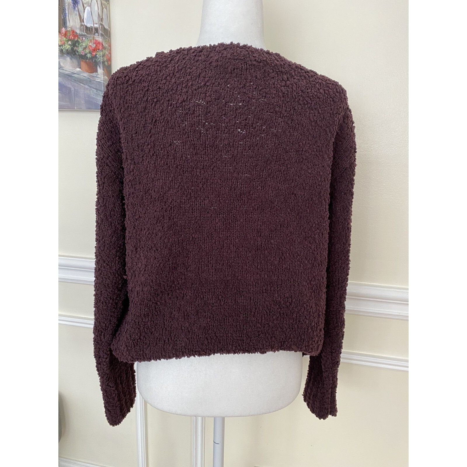 Sanctuary Sanctuary Popcorn Crew neck Amethyst Wine purple L A003023 Size L / US 10 / IT 46 - 4 Thumbnail