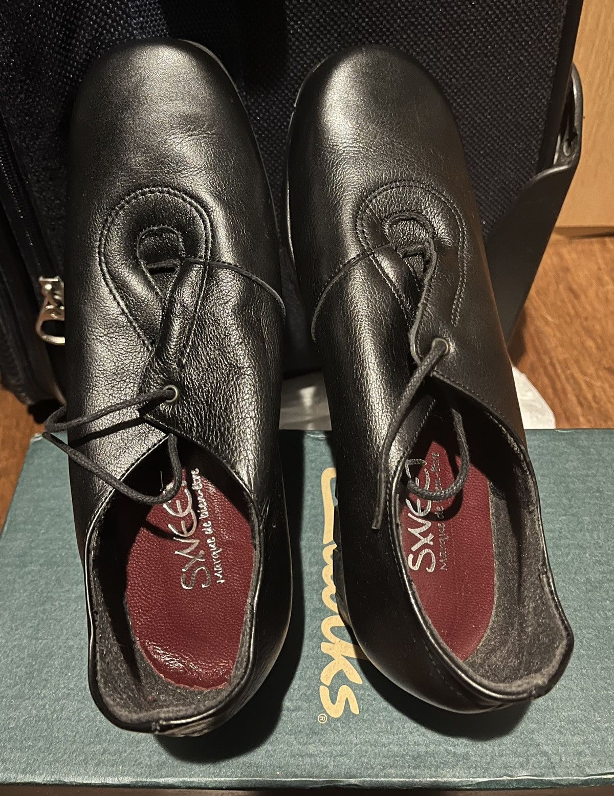 Other Sweet - Black leather shoes- Size 35 Size US 4 / IT 34 - 1 Thumbnail