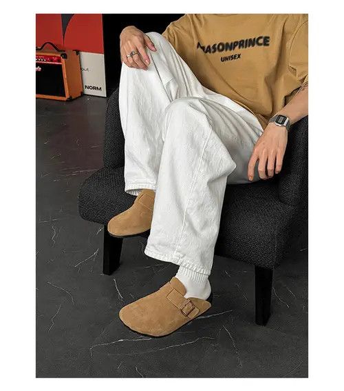 Other Stylish Unisex Suede Slip-On Clogs Size US 10 / EU 43 - 1 Thumbnail