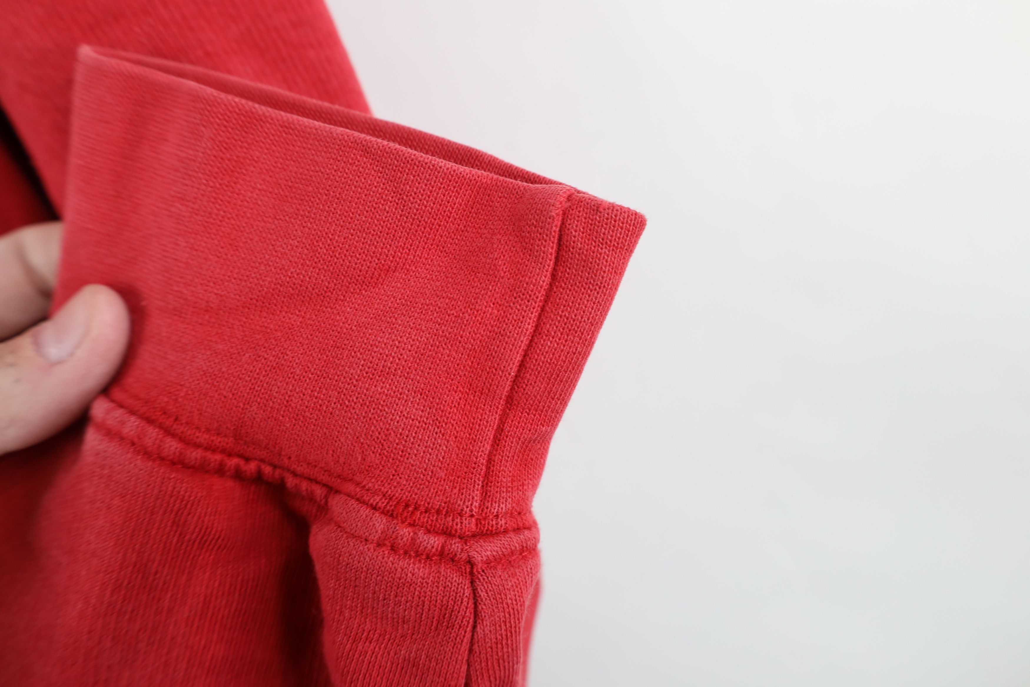 Nike Vintage Y2K Nike Scott Mini Swoosh Hoodie Sweatshirt Red Size US M / EU 48-50 / 2 - 8 Thumbnail