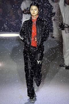 Adidas × Y-3 × Yohji Yamamoto FW03 RUNWAY Y-3 TATTOO GRID MESH LONGSLEEVE Size US S / EU 44-46 / 1 - 1 Thumbnail