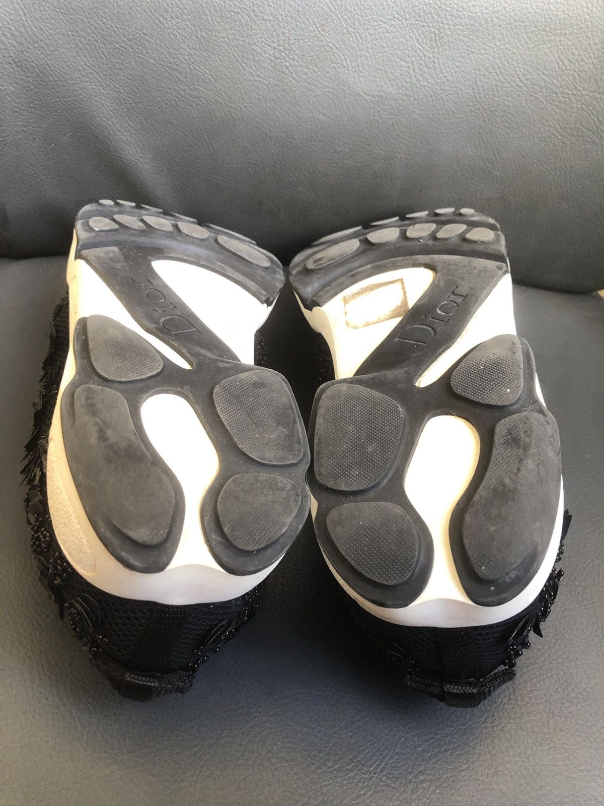 Dior Christian Dior Black Mesh Women’s Sneakers Size 38 Size US 8 / IT 38 - 15 Thumbnail