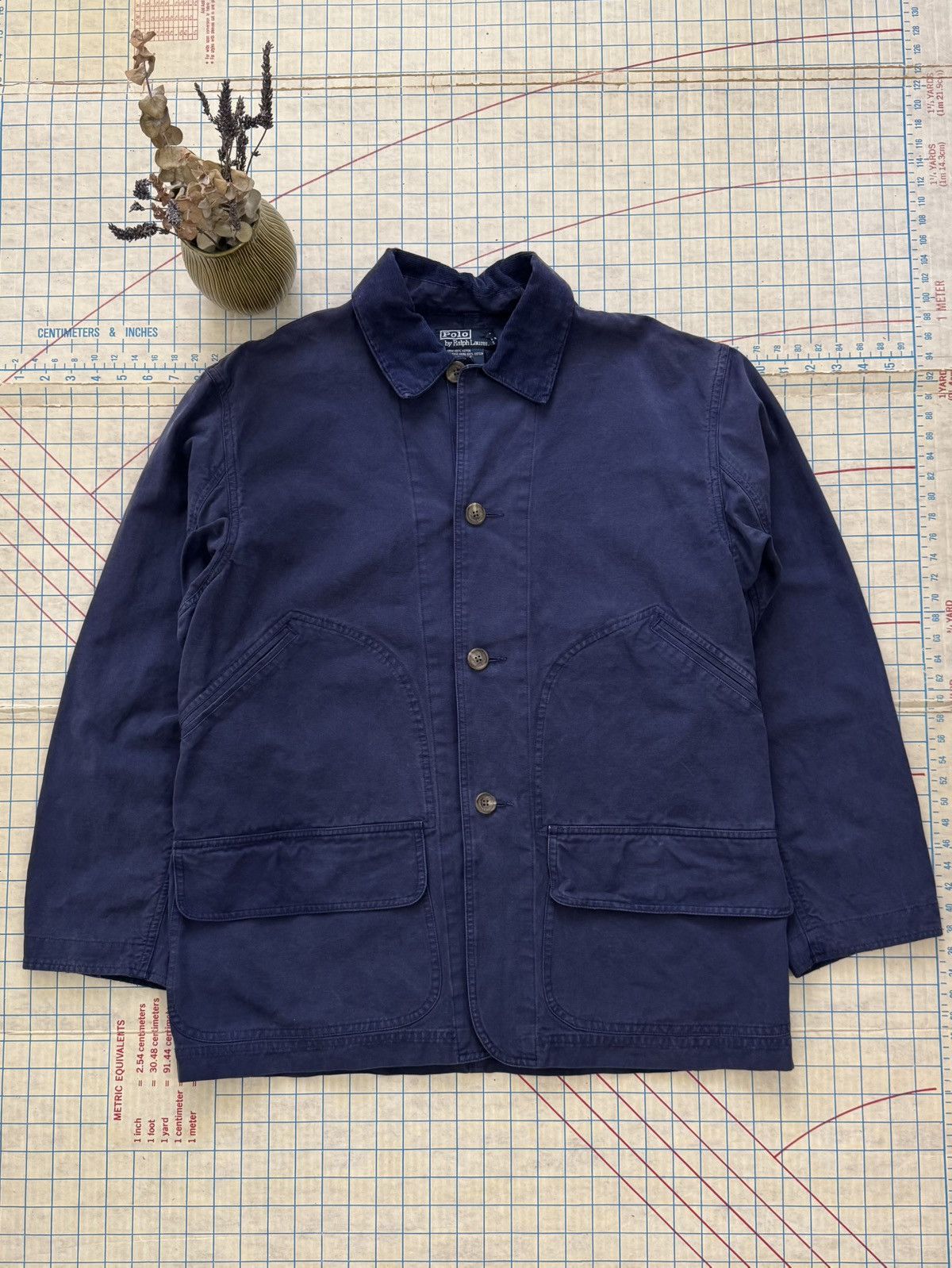 土*n様 80s POLO by RALPH LAUREN Chore Coat Polo Ralph Lauren Double-Knit Chore Jacket | Dillard's